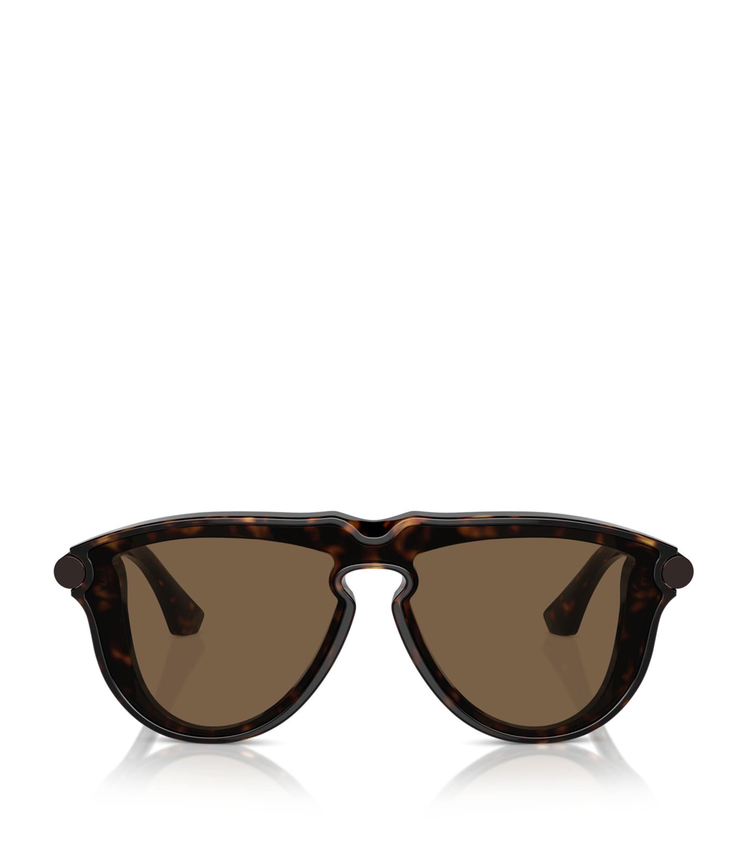 Burberry Acetate 0be4427 Sunglasses In Brown