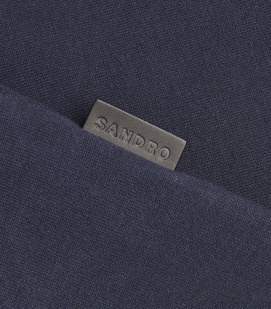 Patch-Detail Sweatpants NAVY BLUE Image 5