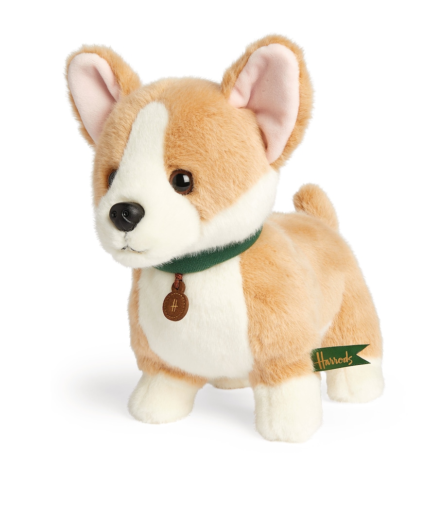 Harrods Caitlin Corgi Dog (25cm) Beige Image 3