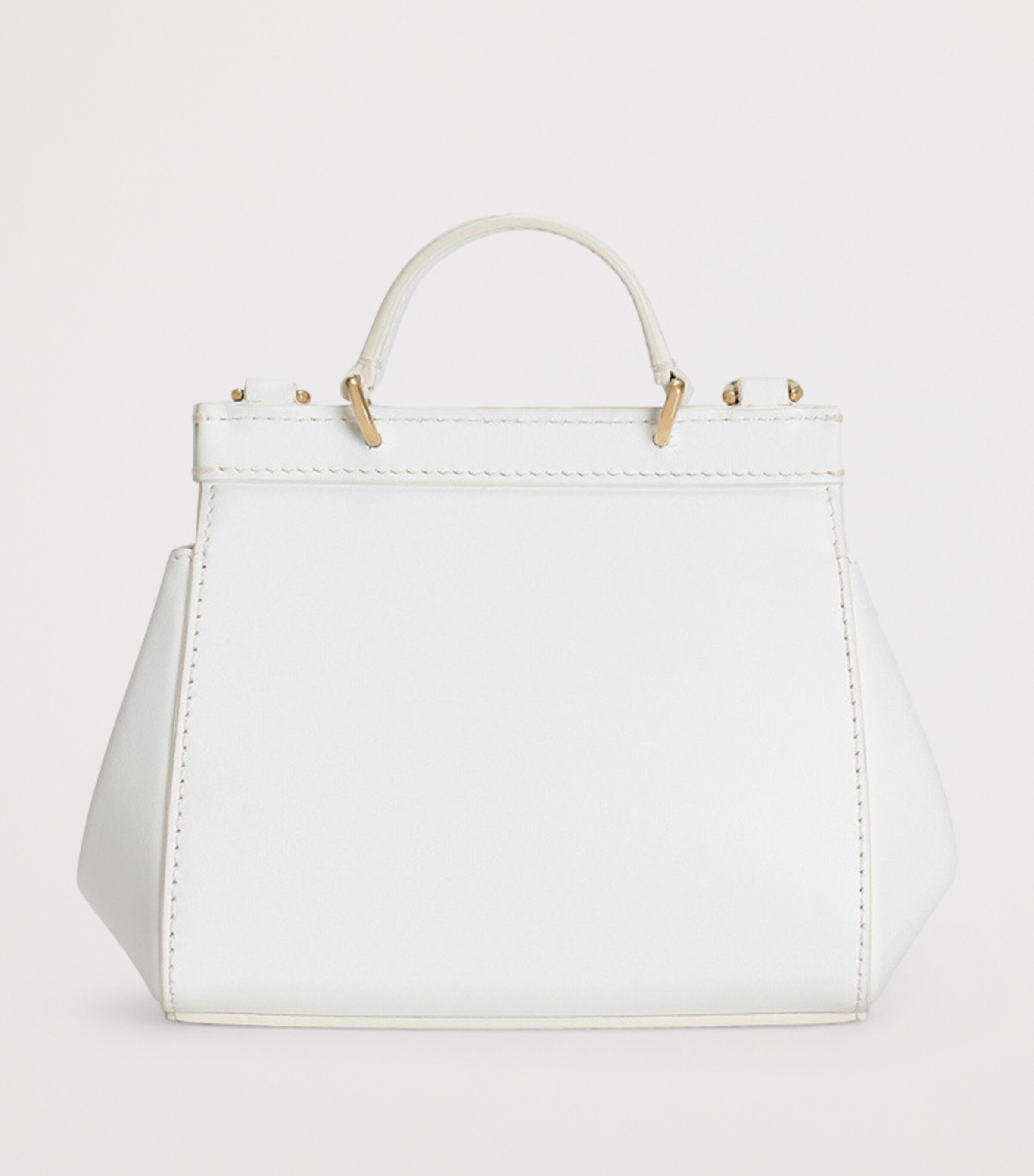 Mini Leather Sicily Shoulder Bag 8S936-MILK Image 3