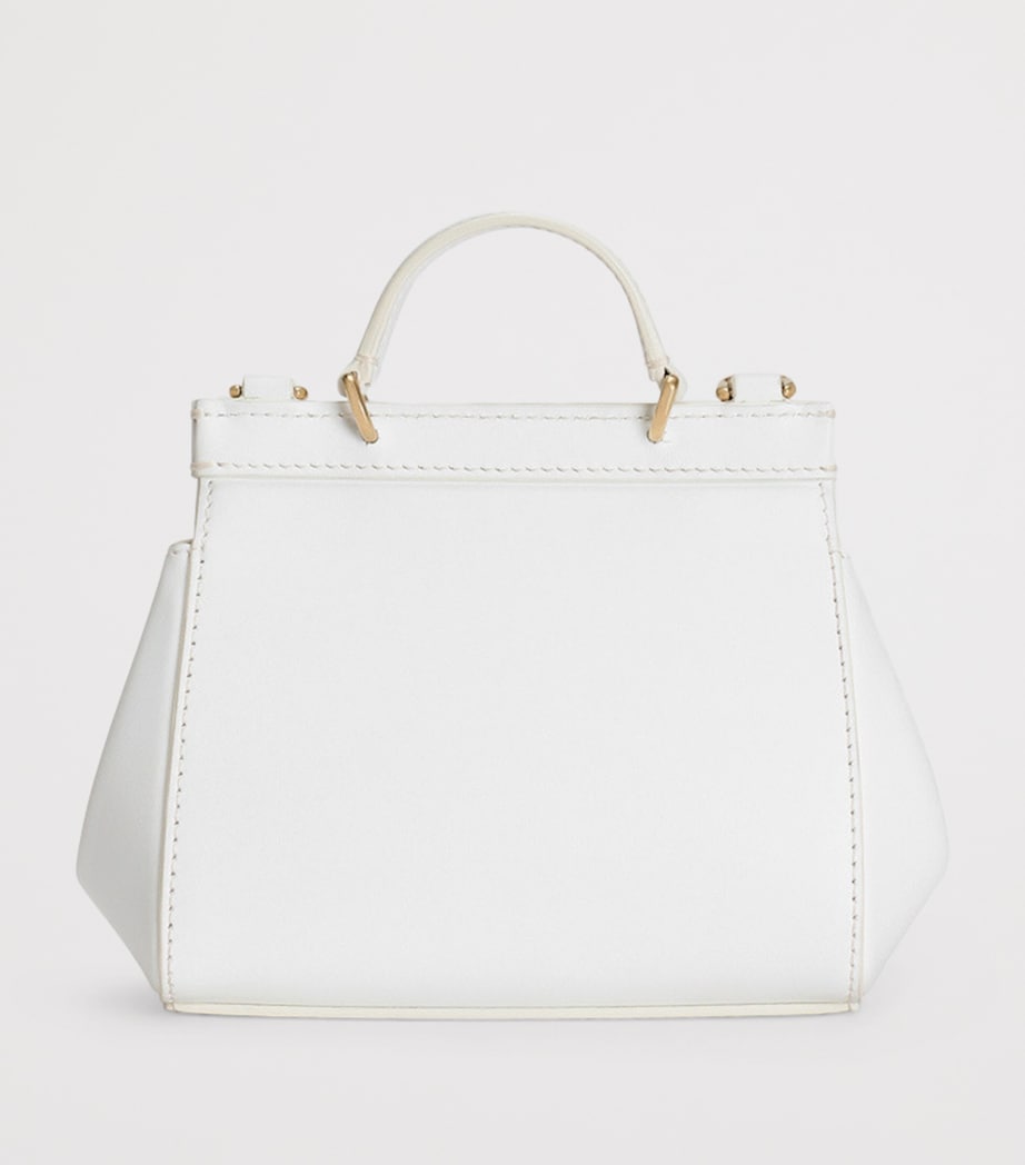 Mini Leather Sicily Shoulder Bag 8S936-MILK Image 3