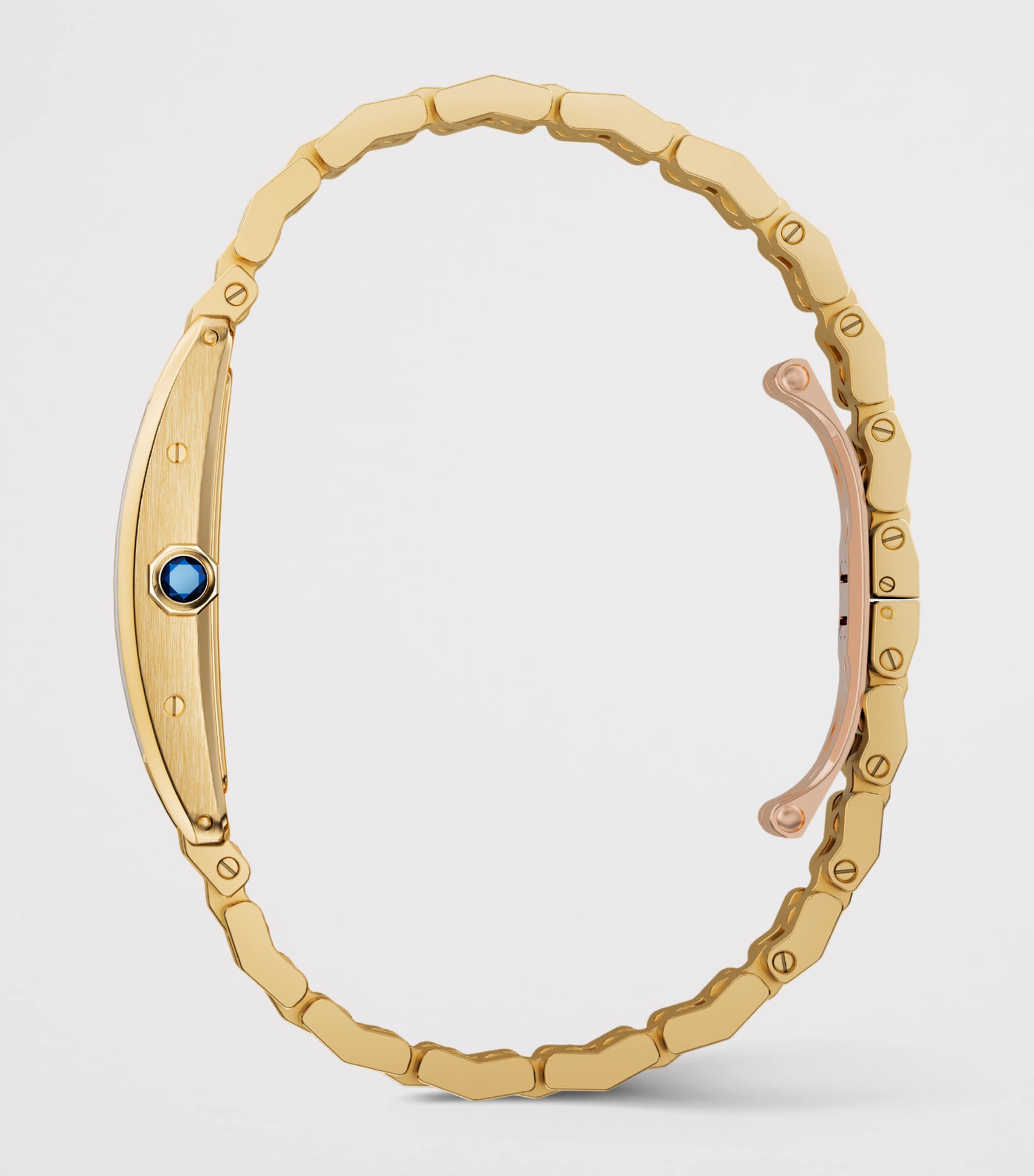 Small Yellow Gold Tank Américaine Watch 19.4mm YELLOW GOLD Image 4