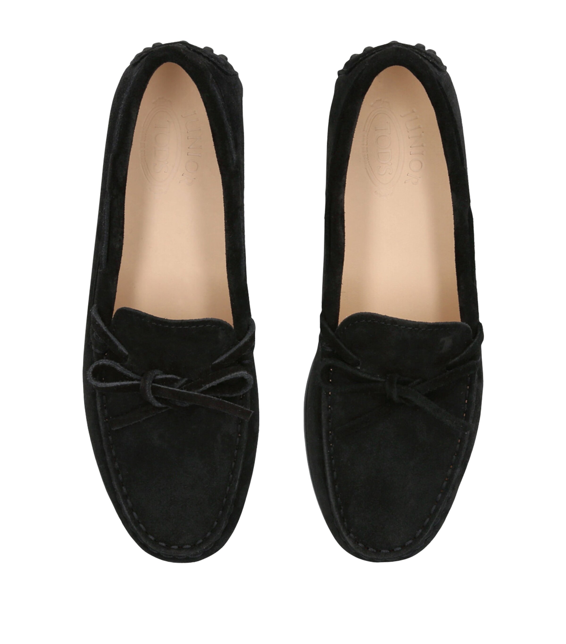 Suede City Gommino Driving Shoes BLACK Image 4