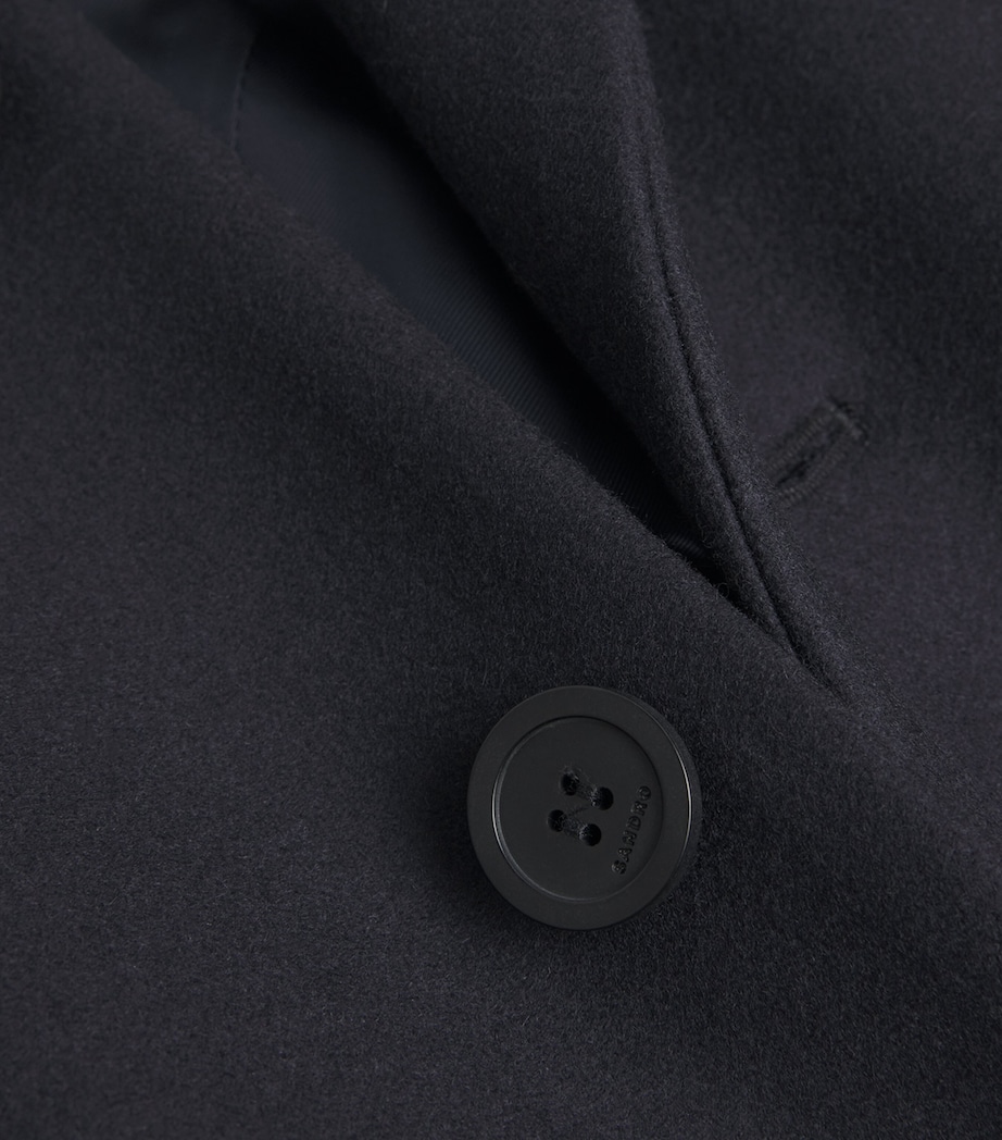 Wool-Blend Apollo Overcoat NAVY BLUE Image 5