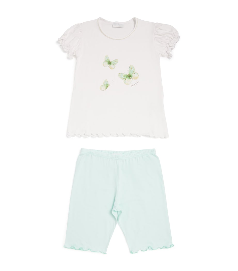 Butterfly Pyjama Set (4-14 Years) BIANCO Image 1