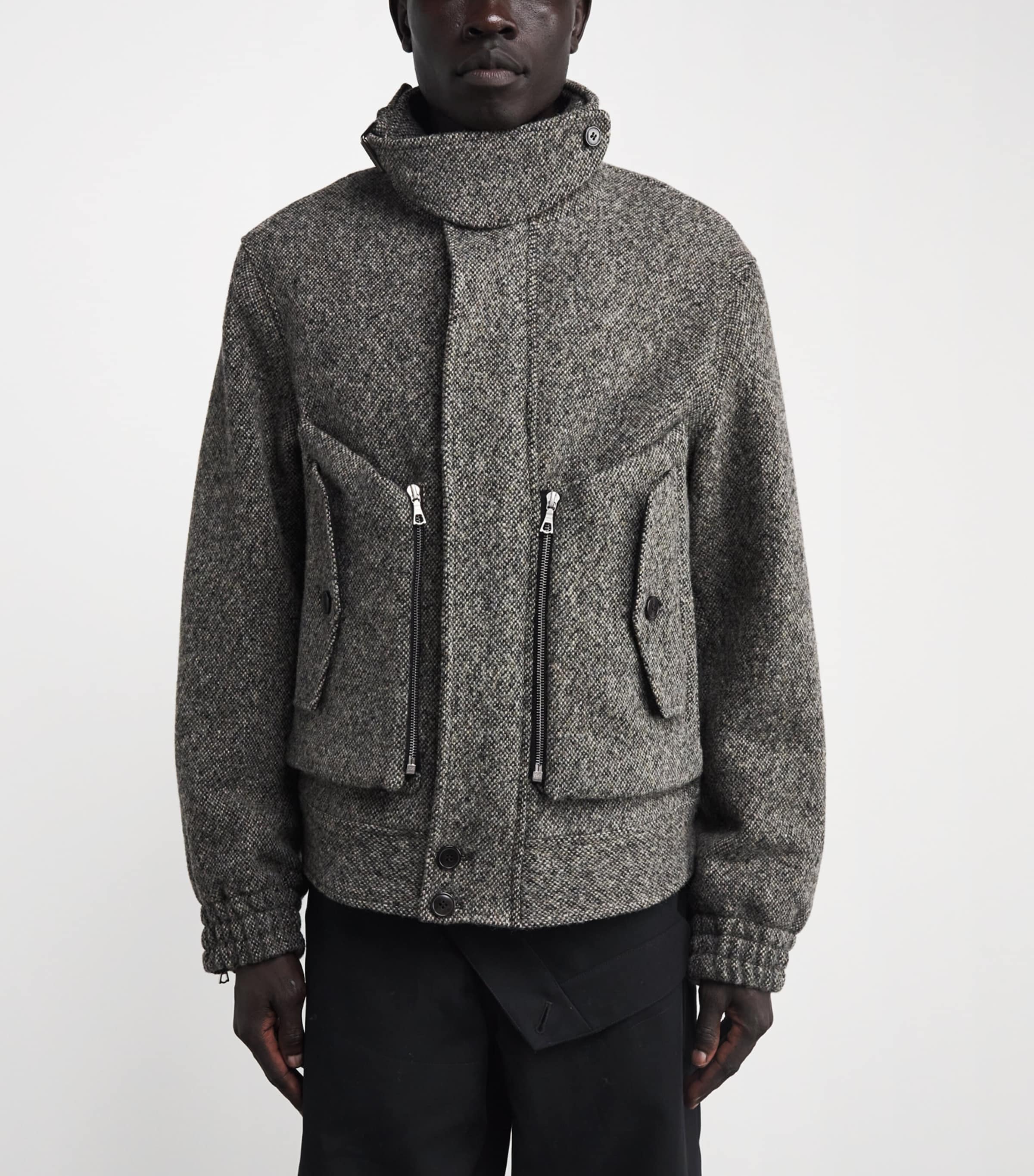 ジャケット・アウター Dries Van Noten Tielocken Cotton Jacket DRIES VAN NOTEN Cotton Tailored Jacket