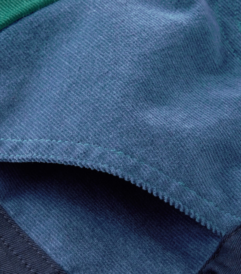 Cotton-Blend Patchwork Embroidered Trousers (2-5 Years) 3 Image 4