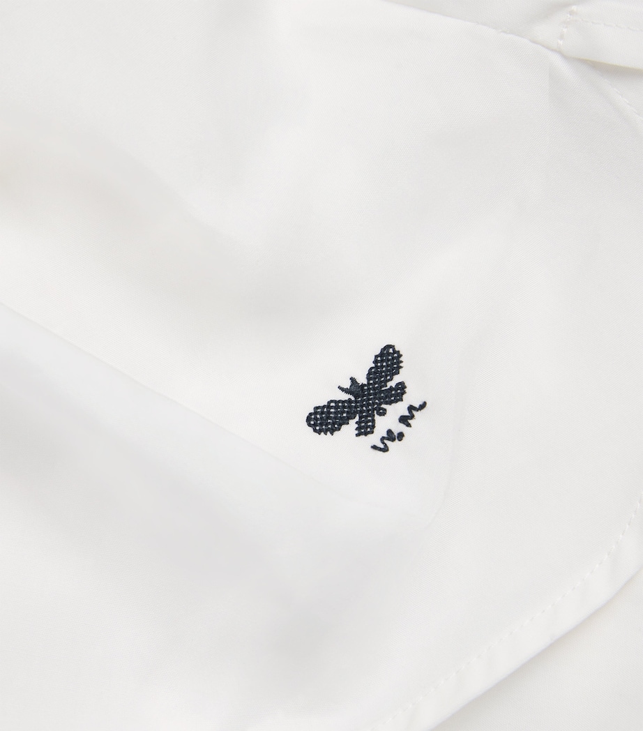 Cotton Poplin Flared Shirt WHITE Image 5