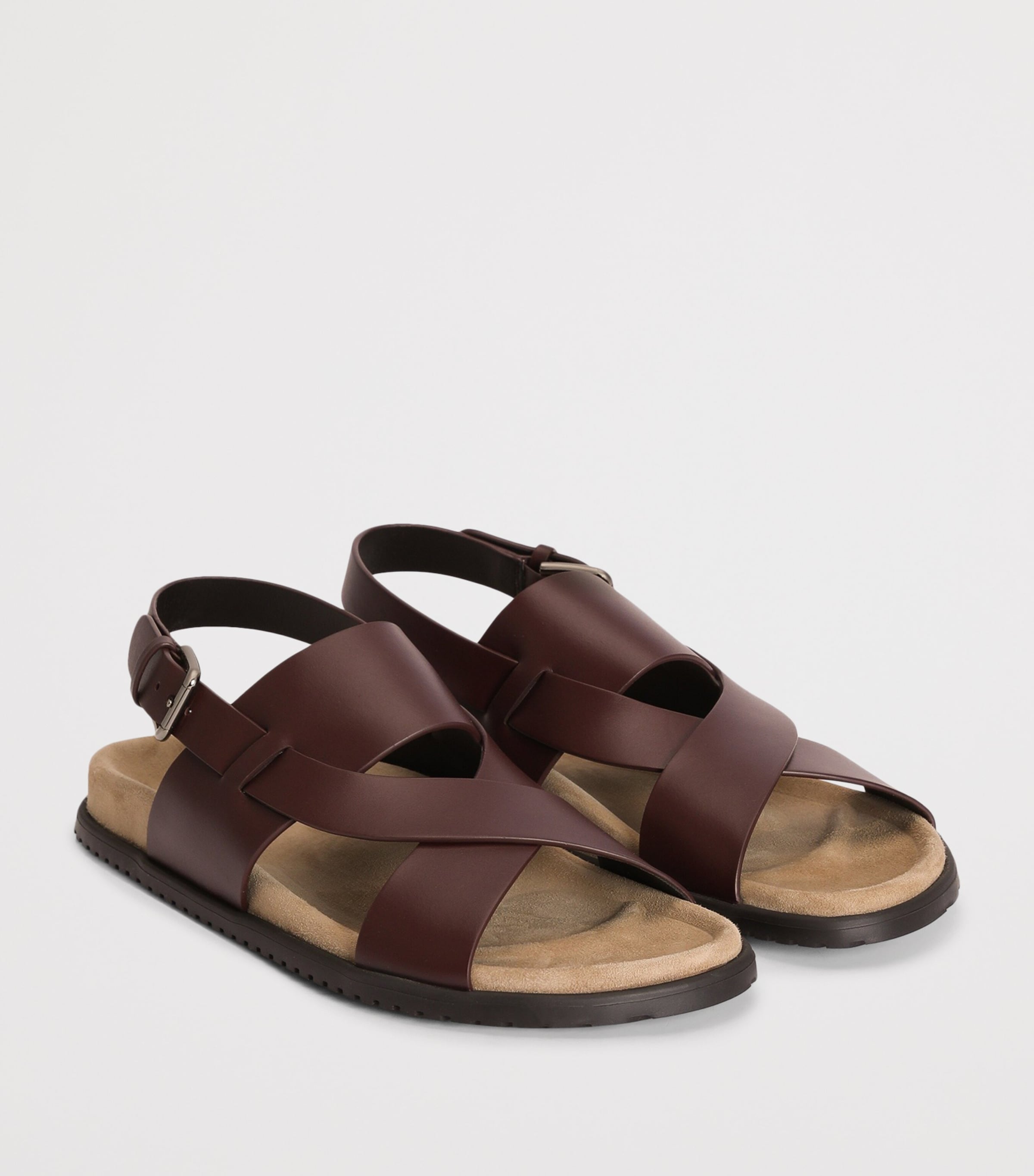 Dolce&Gabbana Multi Leather Cross-Strap Sandals | Harrods US