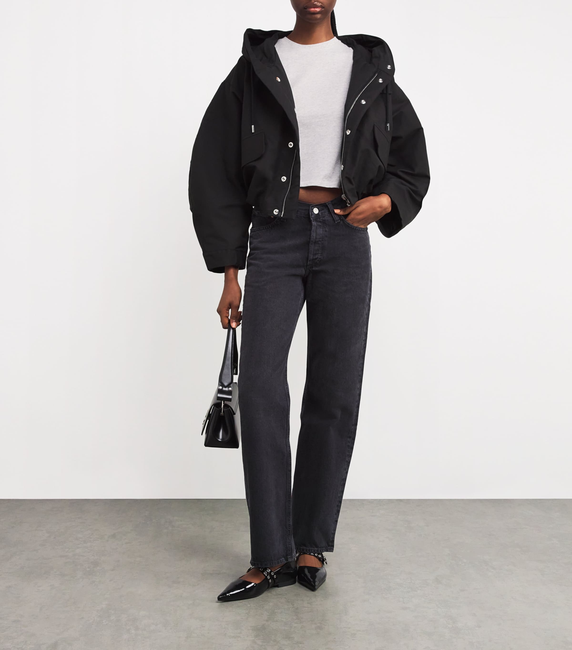 Relaxed Tees Shrunken T-Shirt LIGHT HEATHER GREY Image 2