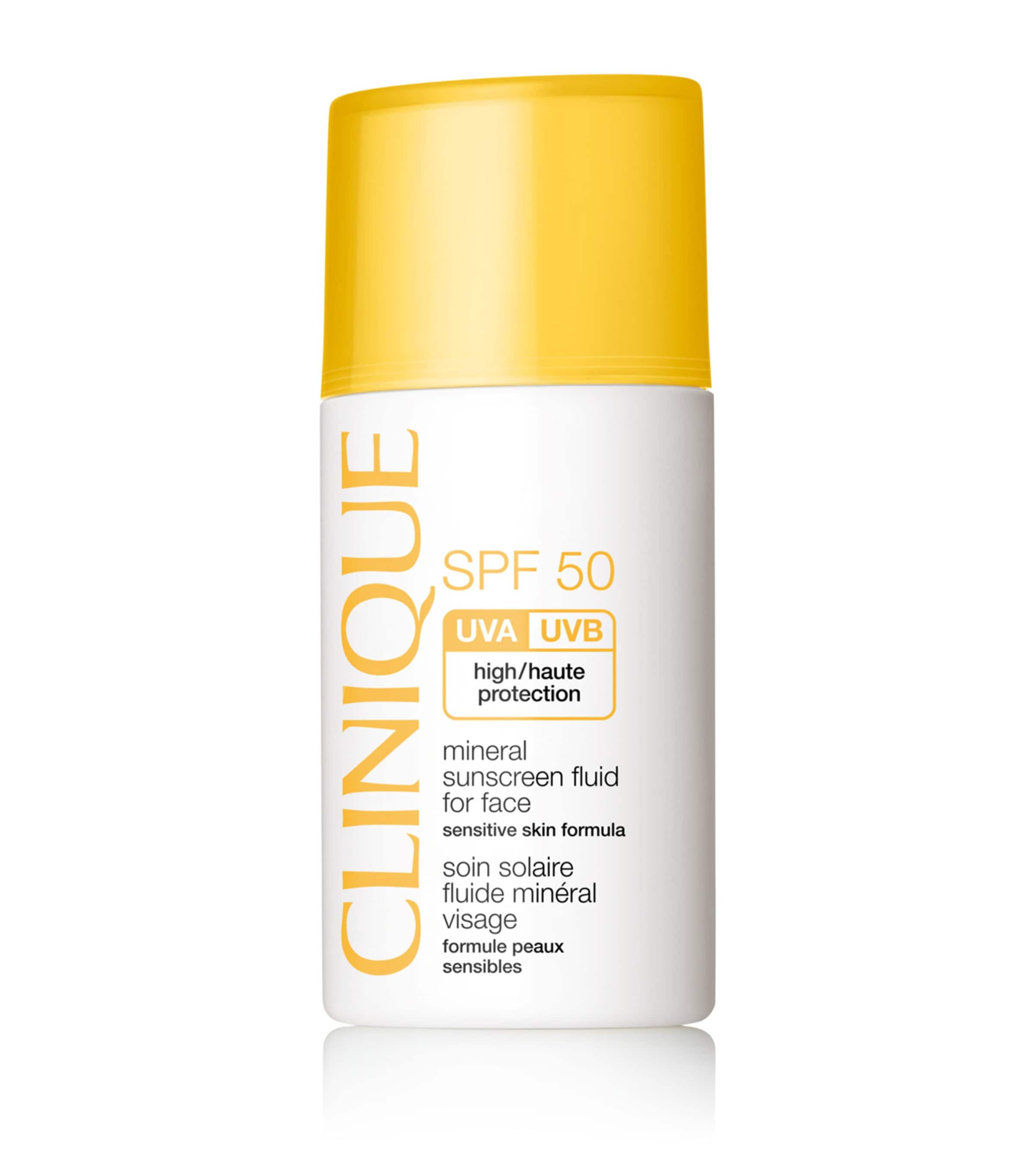 Clinique Mineral Sunscreen Fluid For Face Spf 50 In White