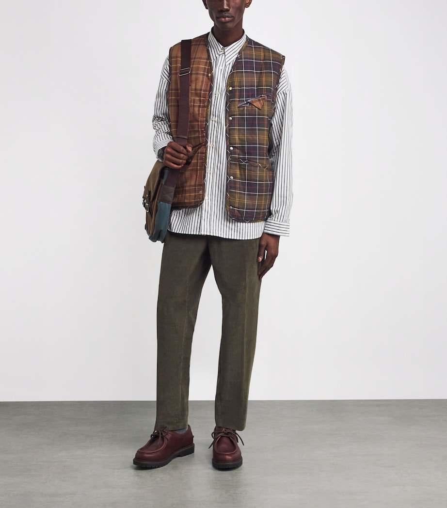 Cotton-Blend Corduroy Wallington Trousers OLIVE Image 2