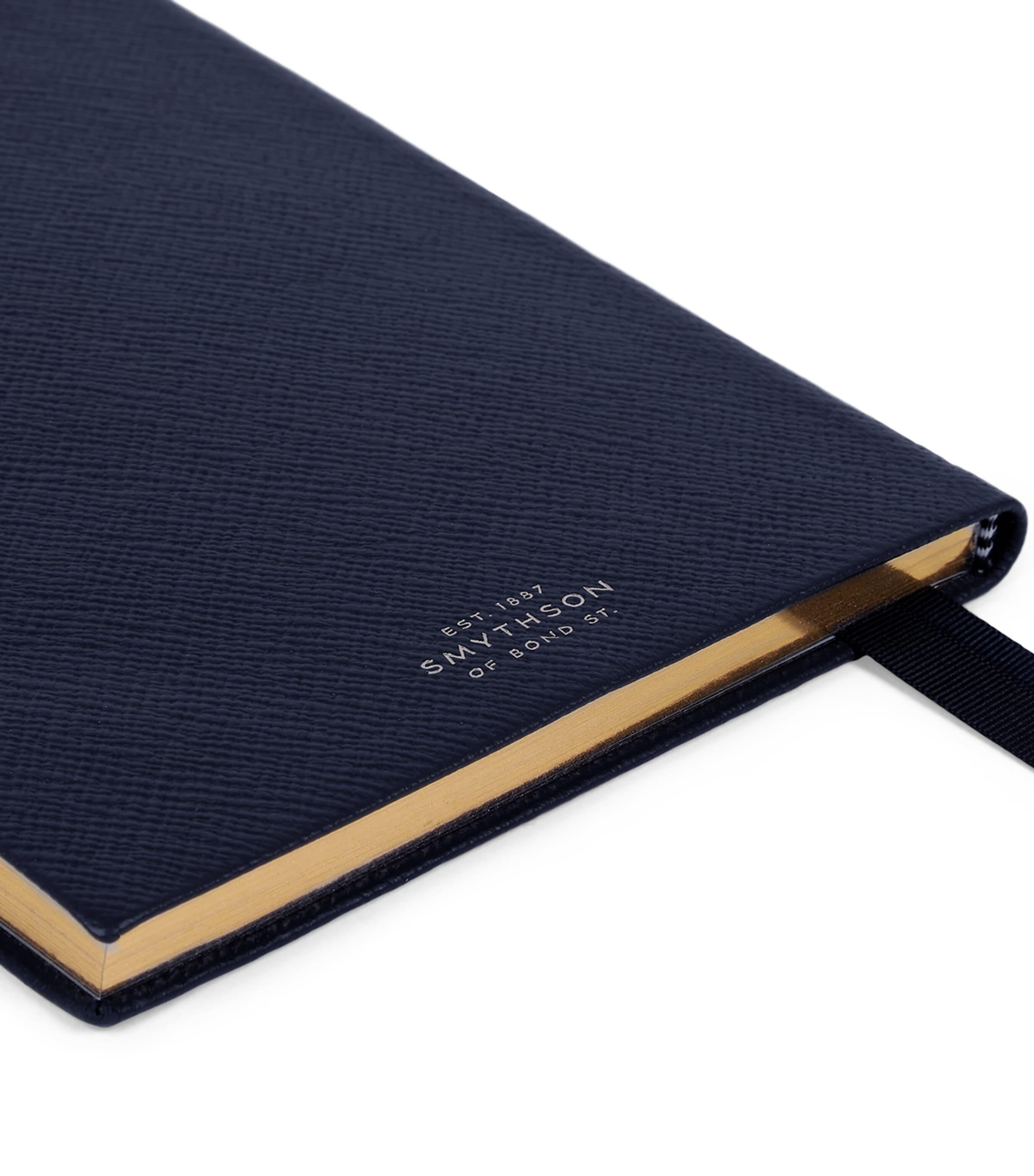 Leather Soho A5 2026 Diary NAVY Image 6