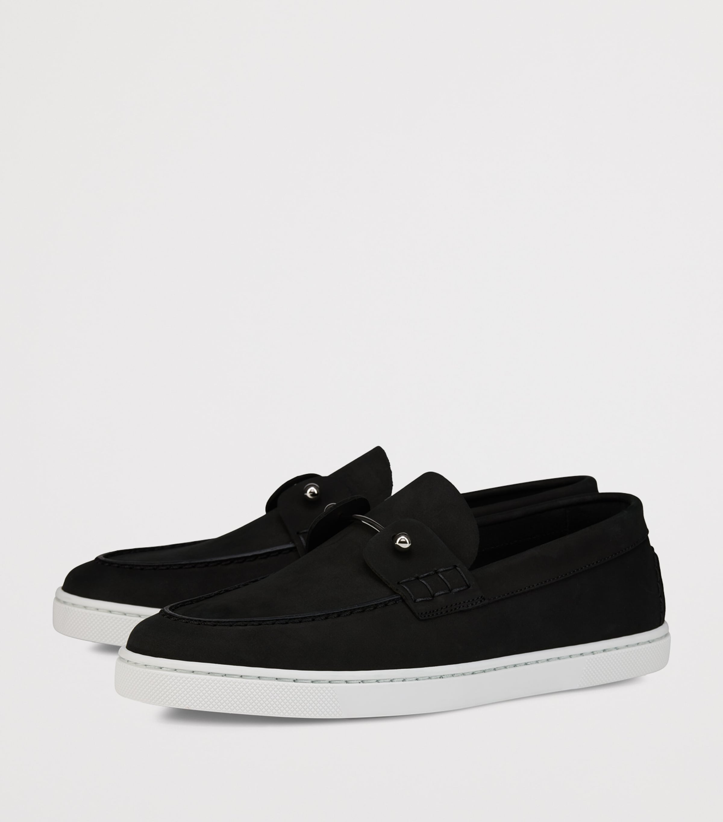 Christian Louboutin Womens Chambeliboat Donna Leather Boat Shoes Image 2