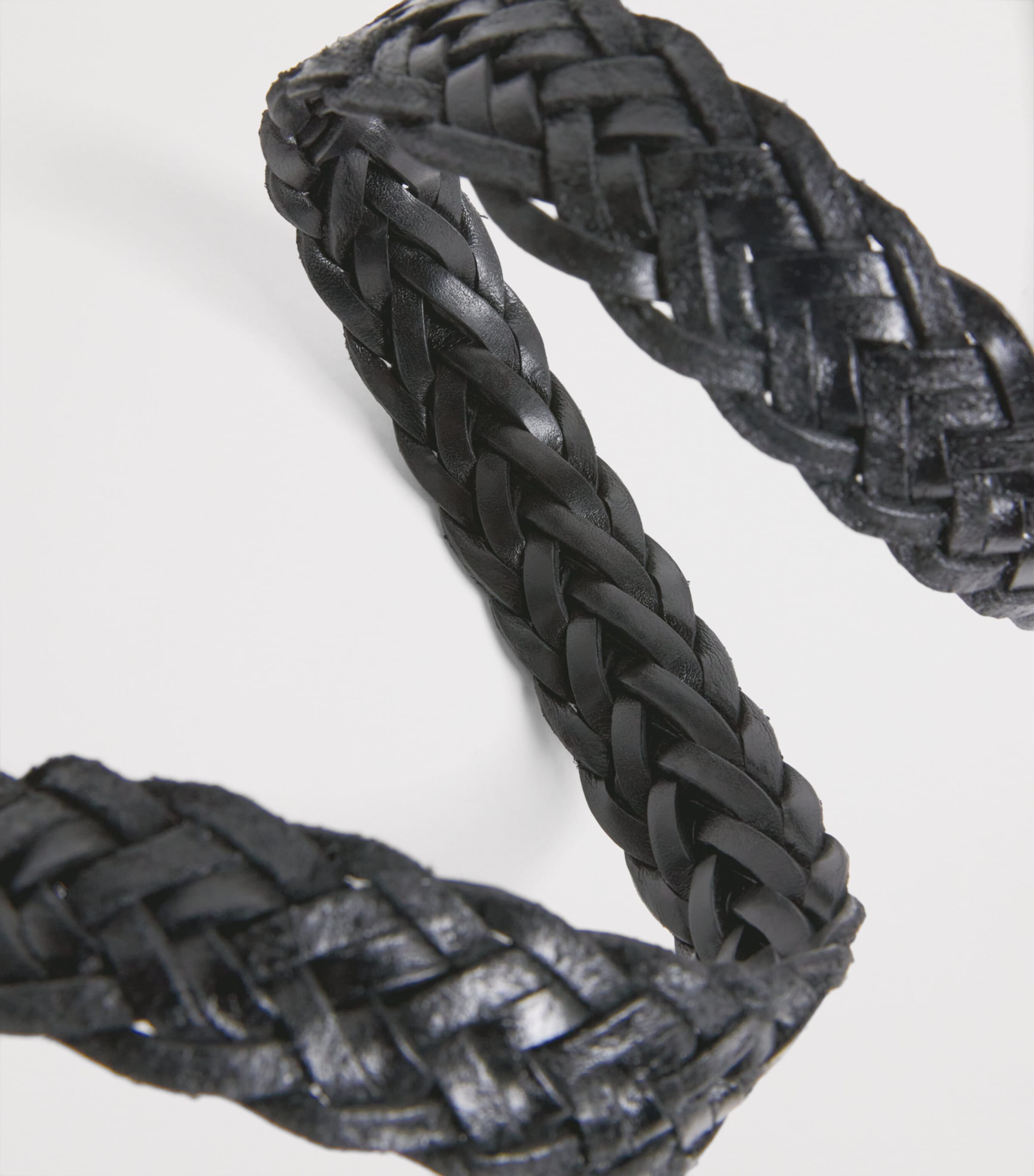 Leather Woven Belt UC001 Image 5