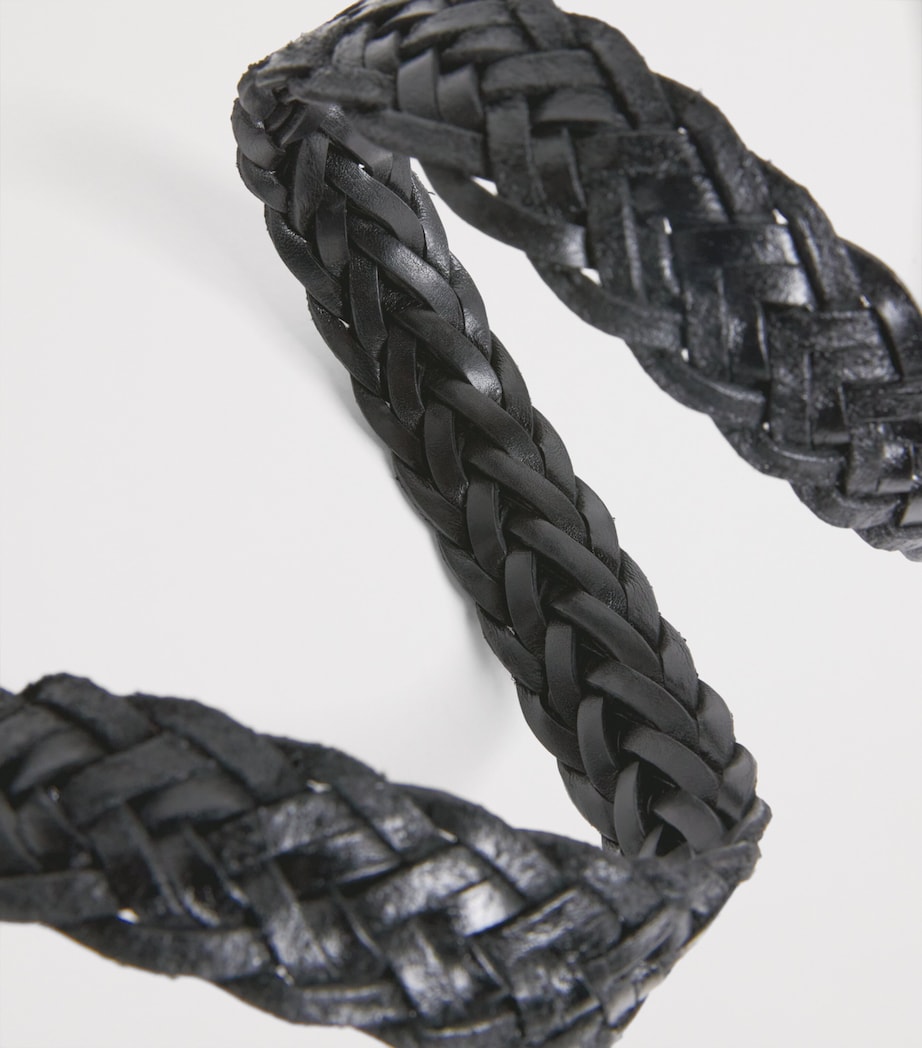 Leather Woven Belt UC001 Image 5