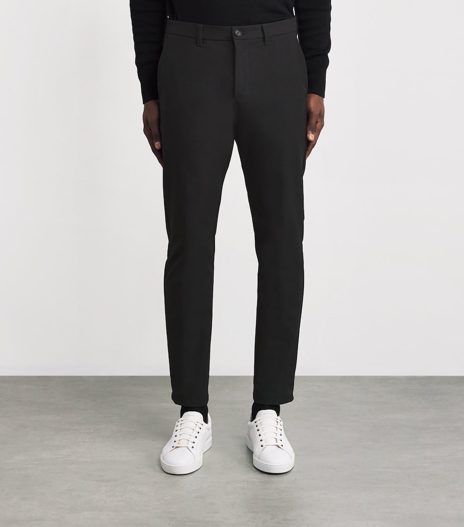 High-Stretch Commuter Trousers 001BLACK Image 3