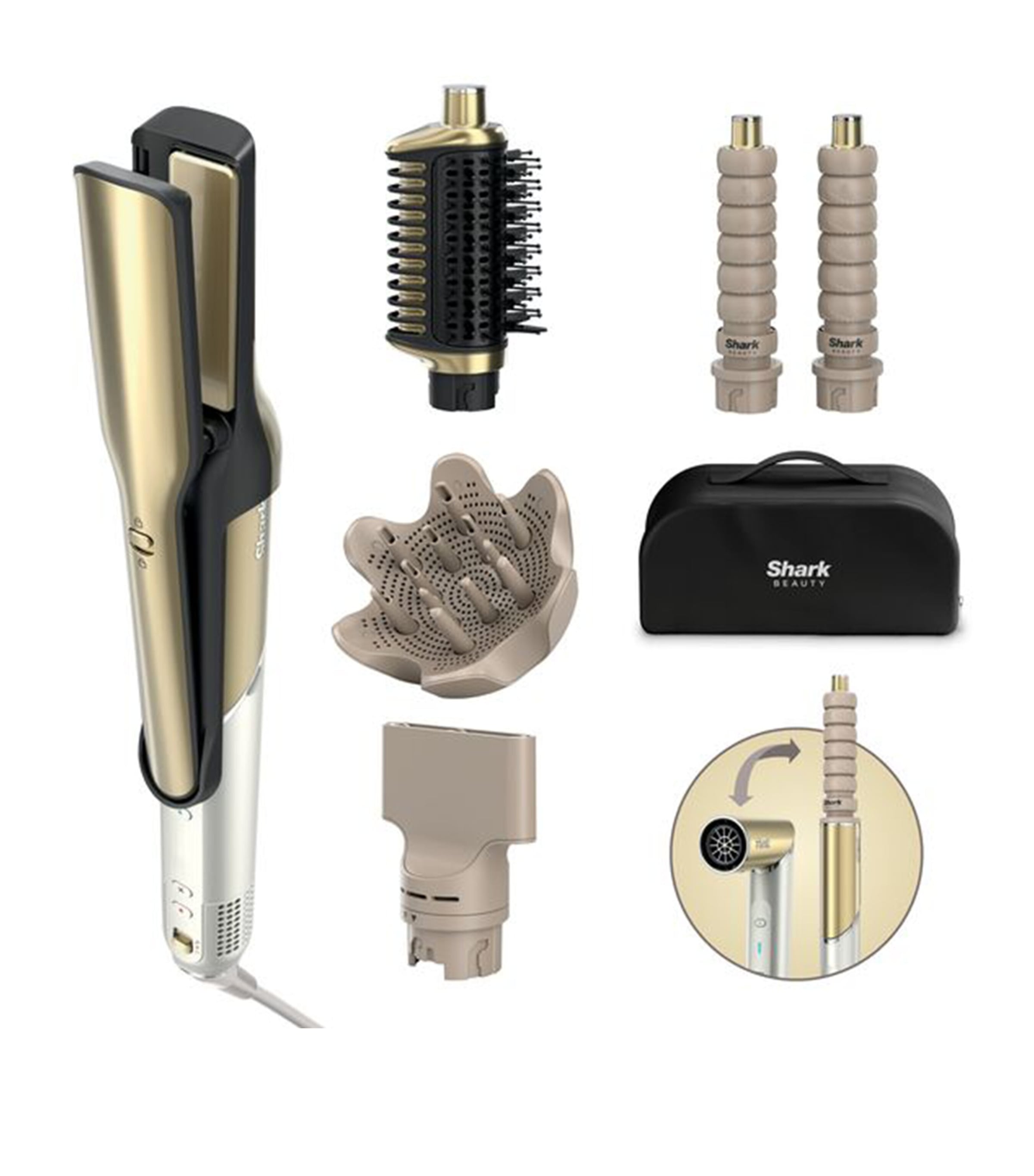 Shark Shark Glam Multi-Styler Gold Image 1