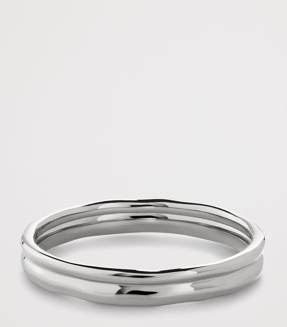 Sterling Silver Siren Muse Stacked Ring STERLING SILVER Image 2
