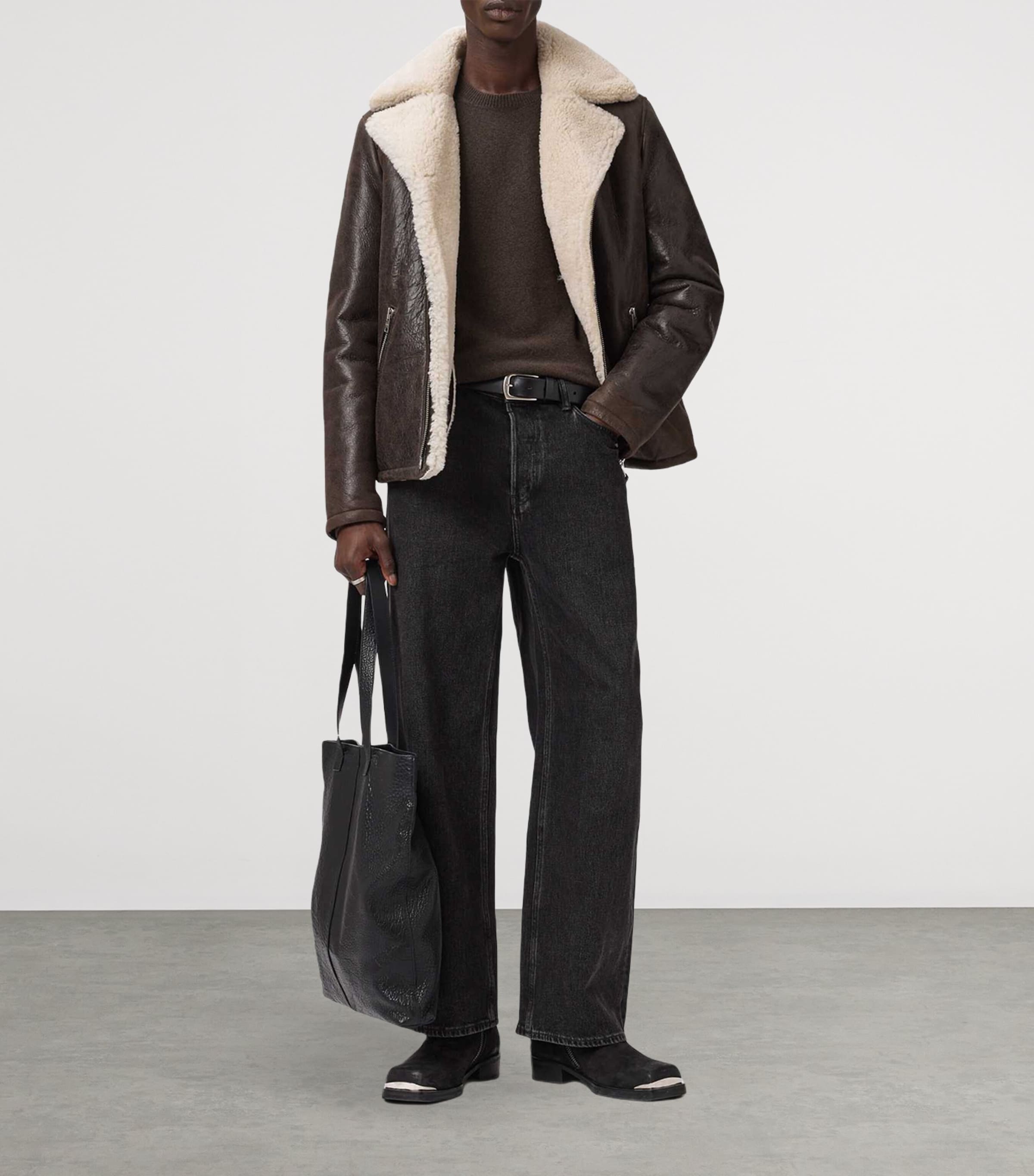 Crew-Neck Statten Sweater MOLE BROWN Image 3