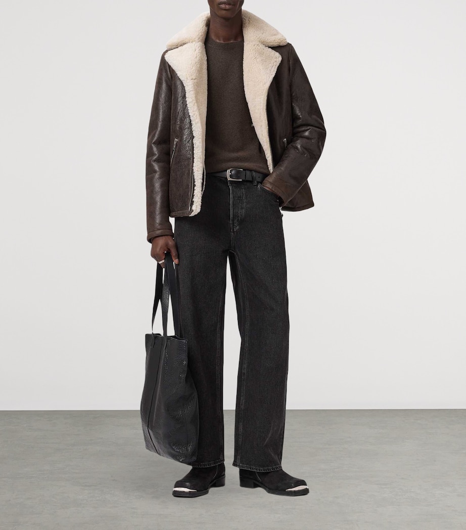 Crew-Neck Statten Sweater MOLE BROWN Image 3