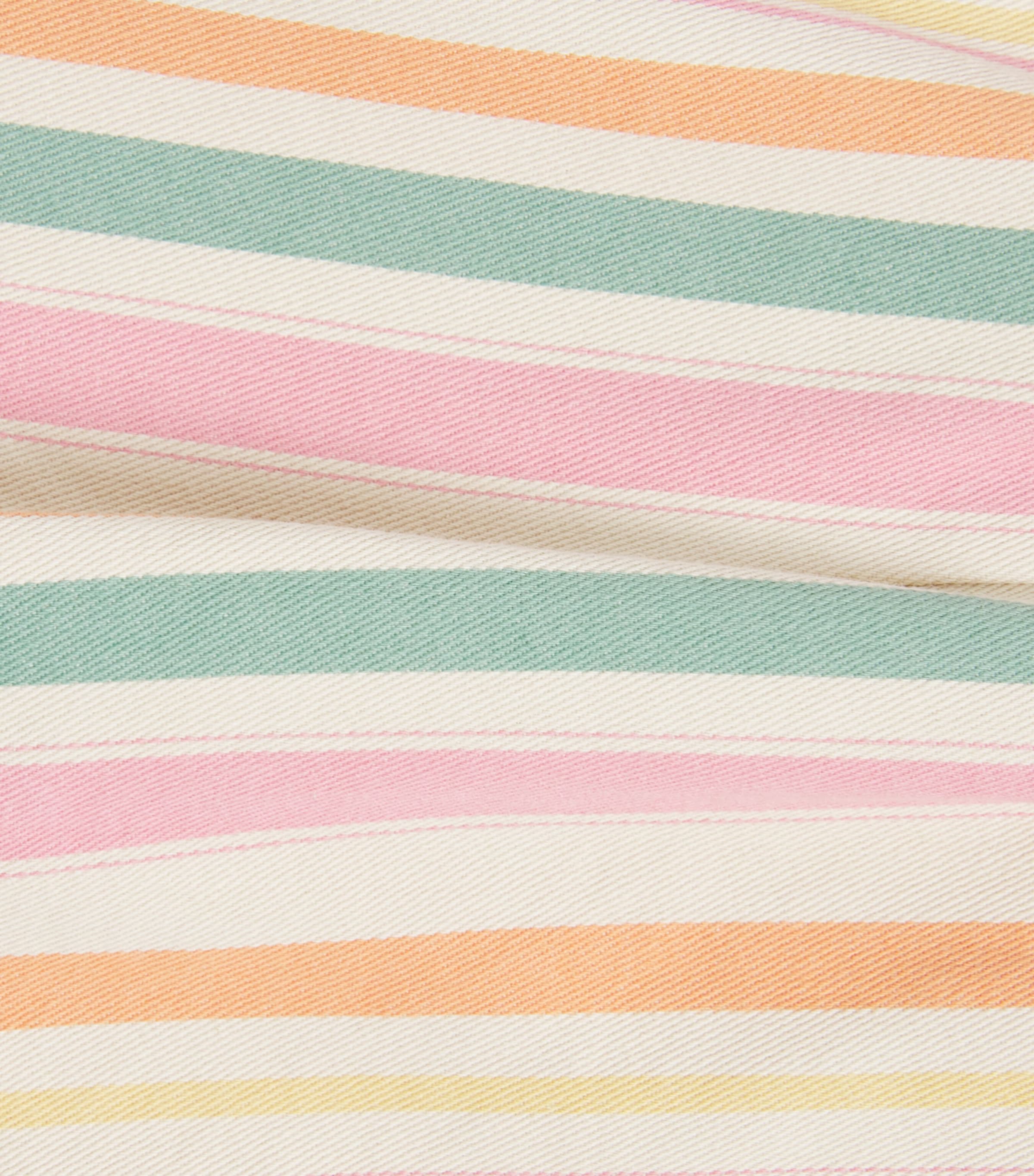 KONGES SLOJD Organic Cotton Frankie Trousers (12 Months-10 Years) Miami Stripe Image 3