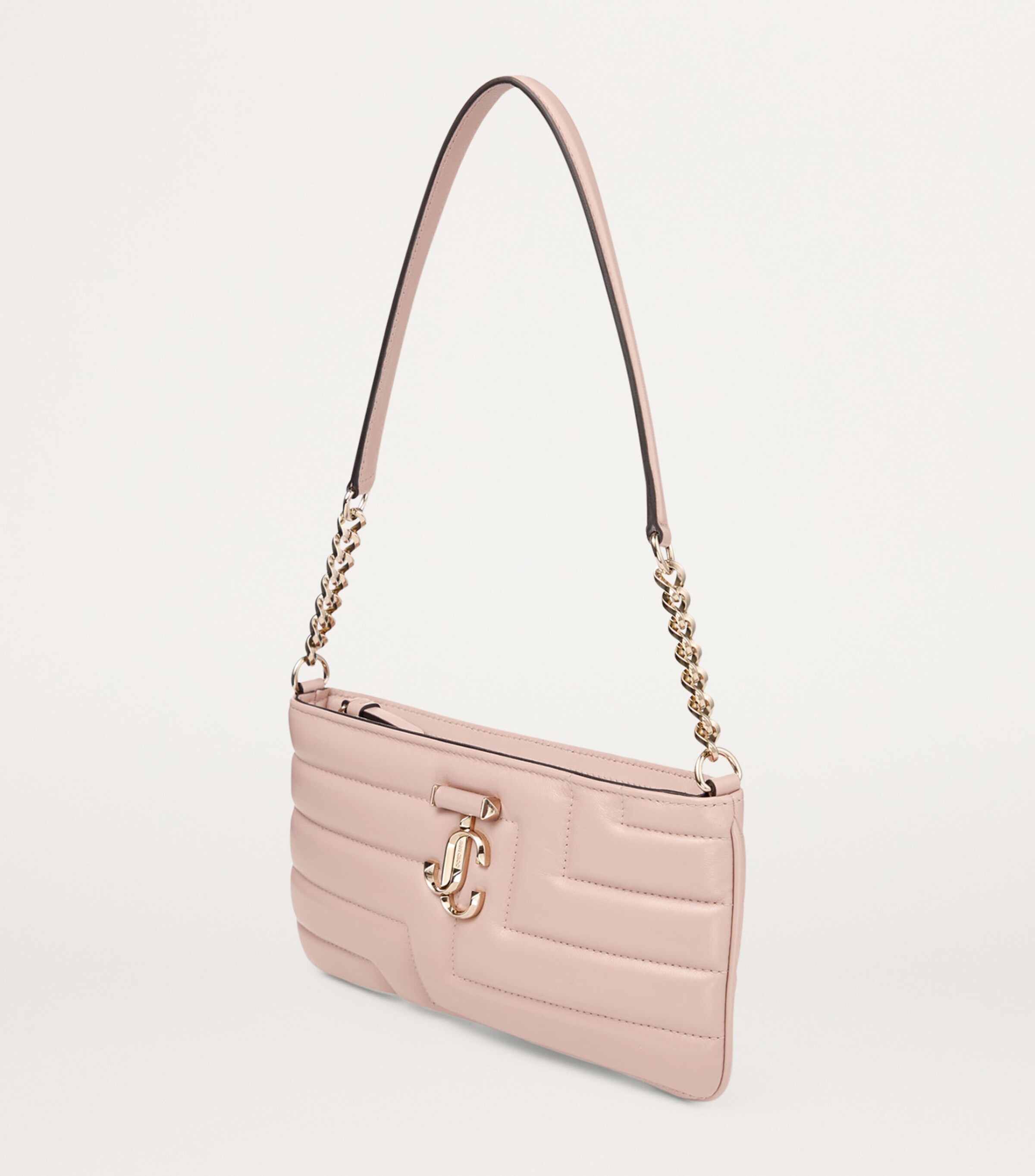 Jimmy Choo Leather Avenue Slim Shoulder Bag | Harrods US