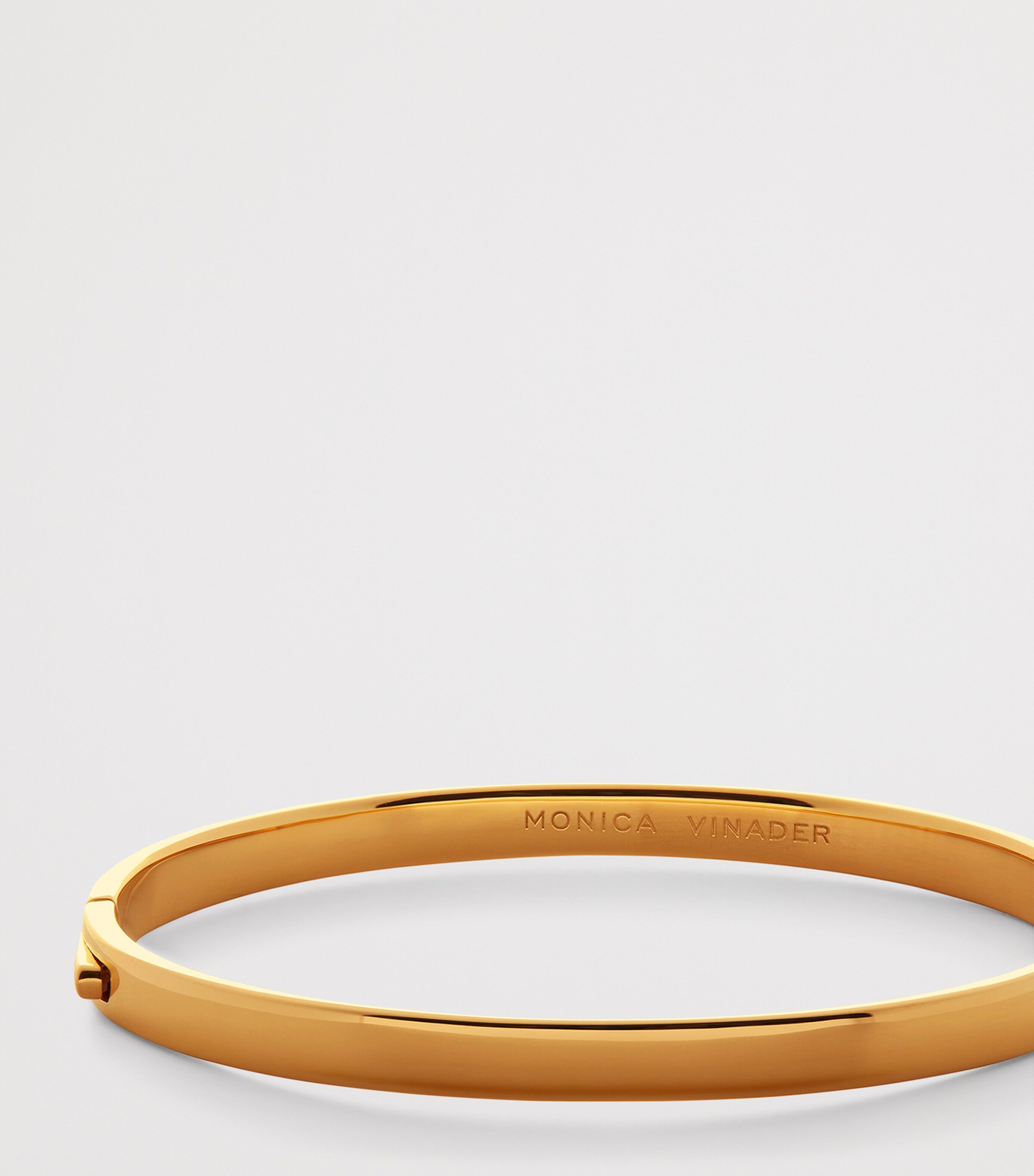 Gold Vermeil Essential Bangle 18K GOLD VERMEIL Image 2