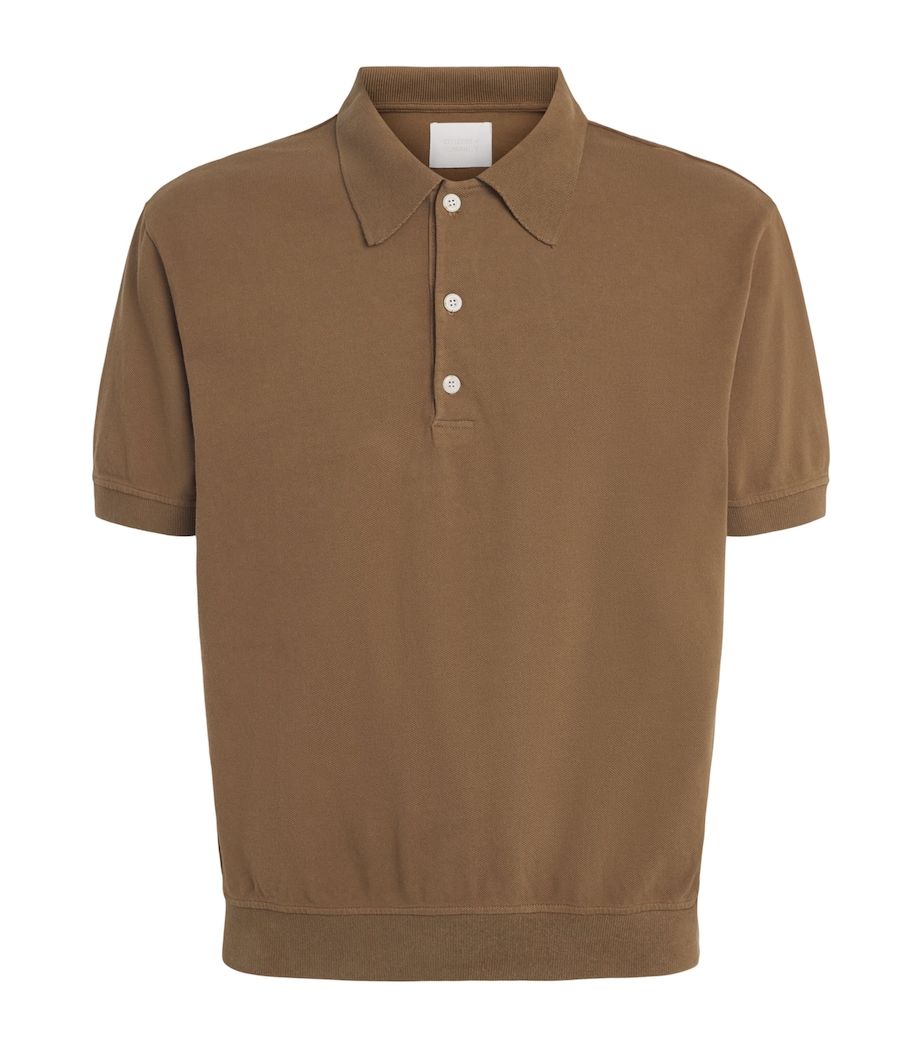 Citizens of Humanity Mens Cotton Polo Shirt Vklp Image 1