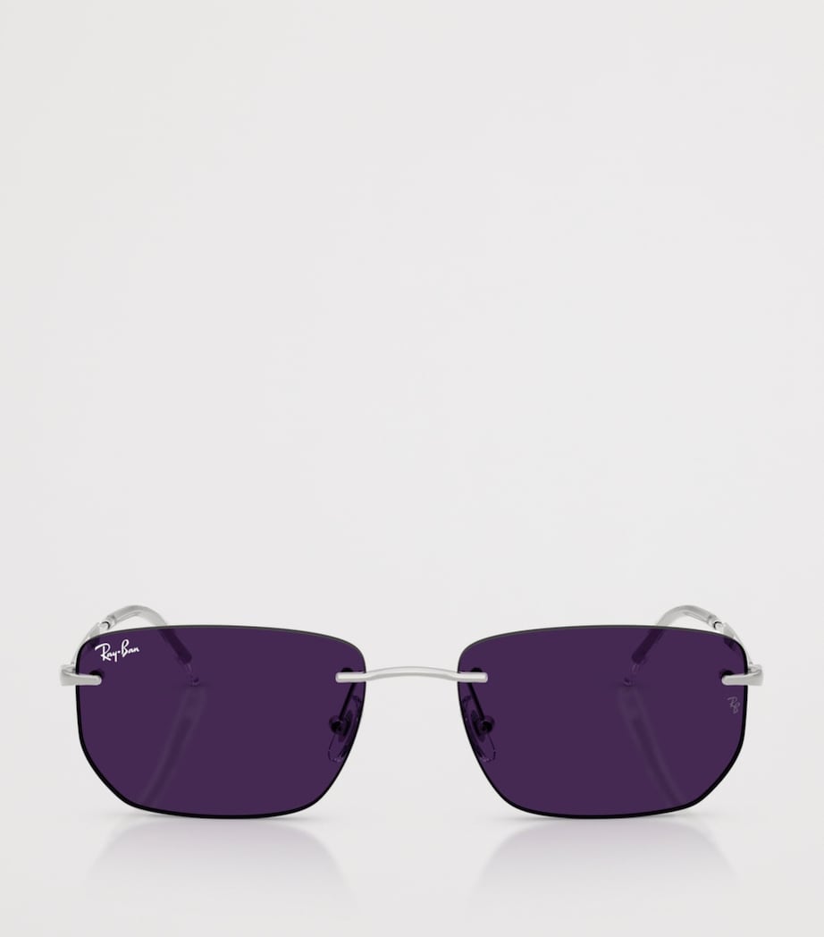 Ray-Ban RB3768 Metal Irregular Sunglasses Image 9