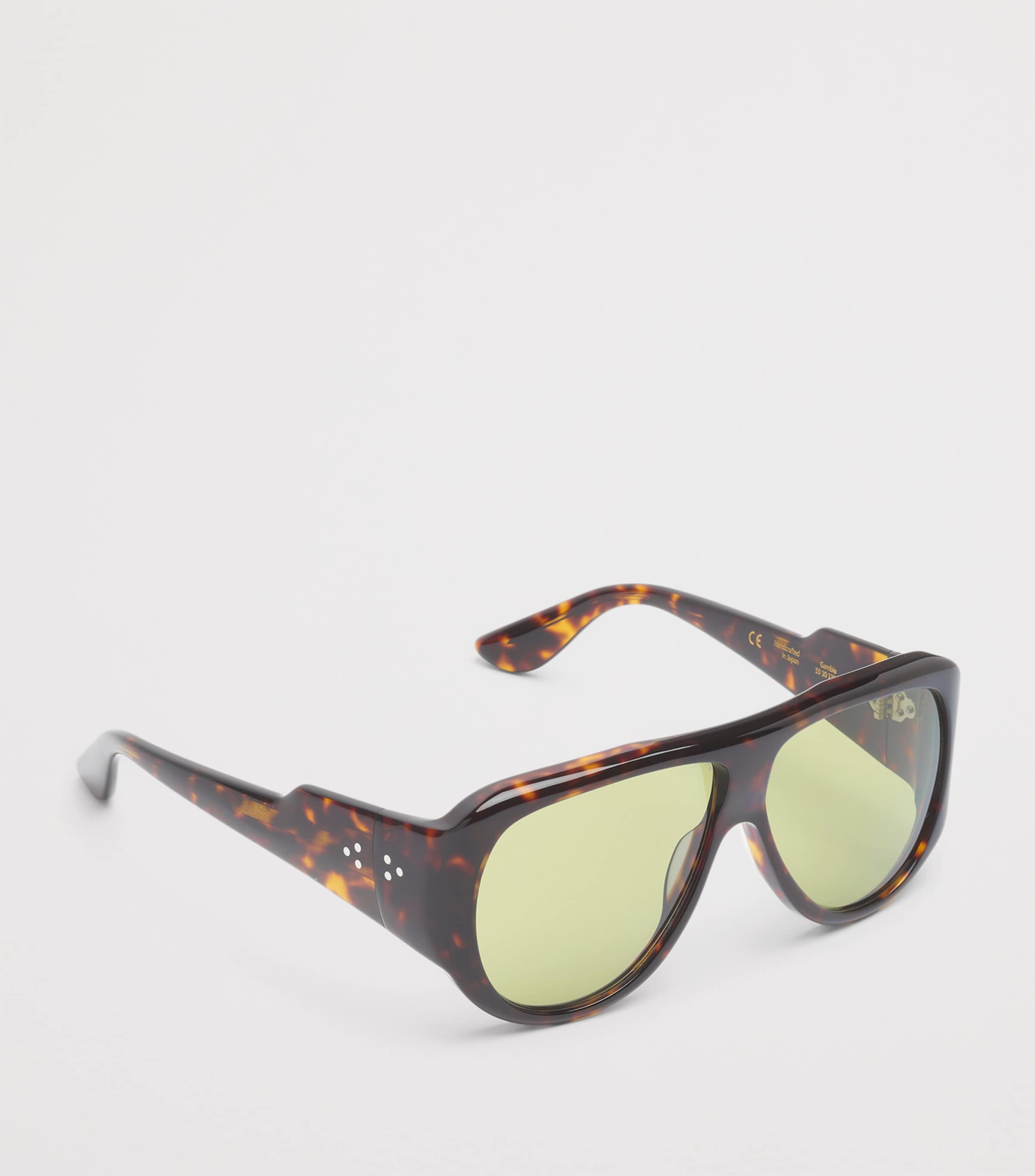 Acetate Gambia Sunglasses MYRRH/OLIVE LENS Image 2