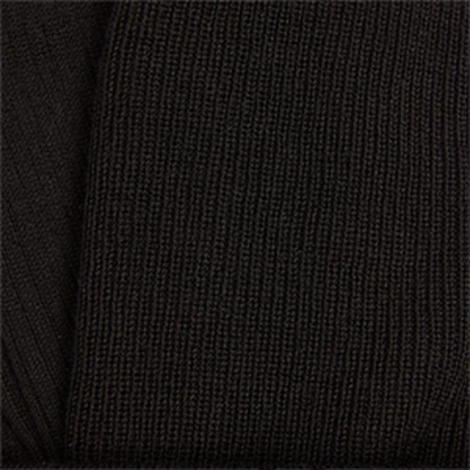 Merino Silk Over-the-Knee Socks 3009 BLACK Image 2