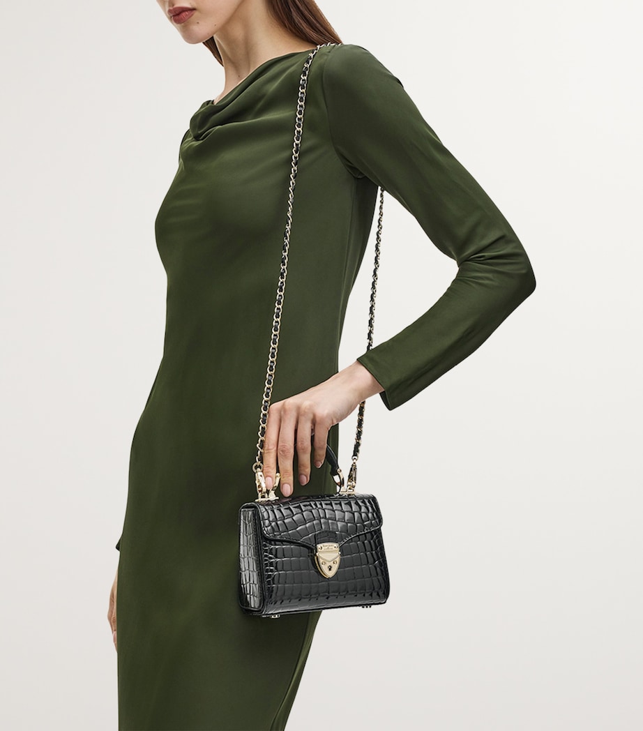 Mini Mayfair Top-Handle Bag BLACK Image 2