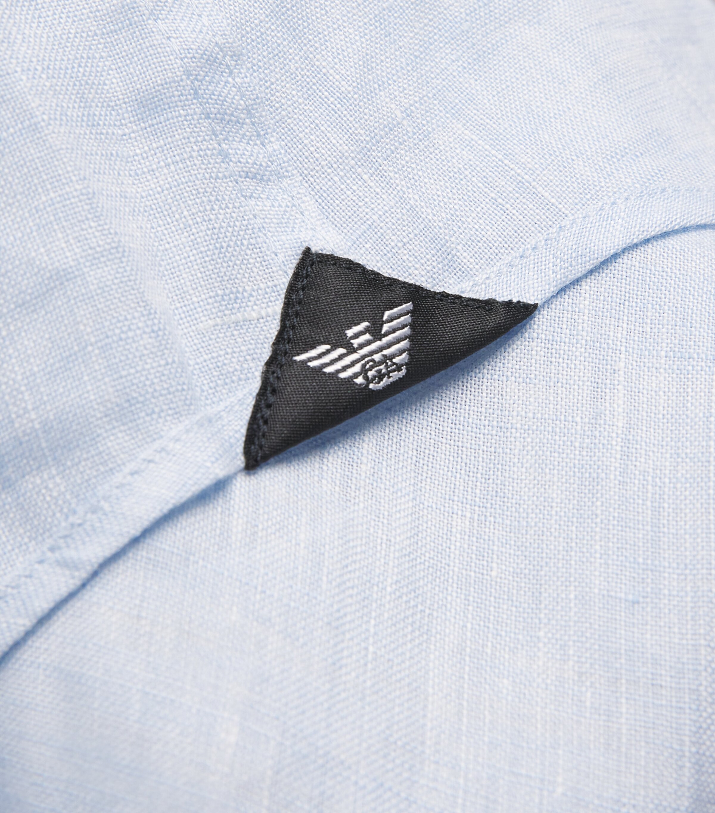 Linen Guru-Collar Shirt 700 Image 5