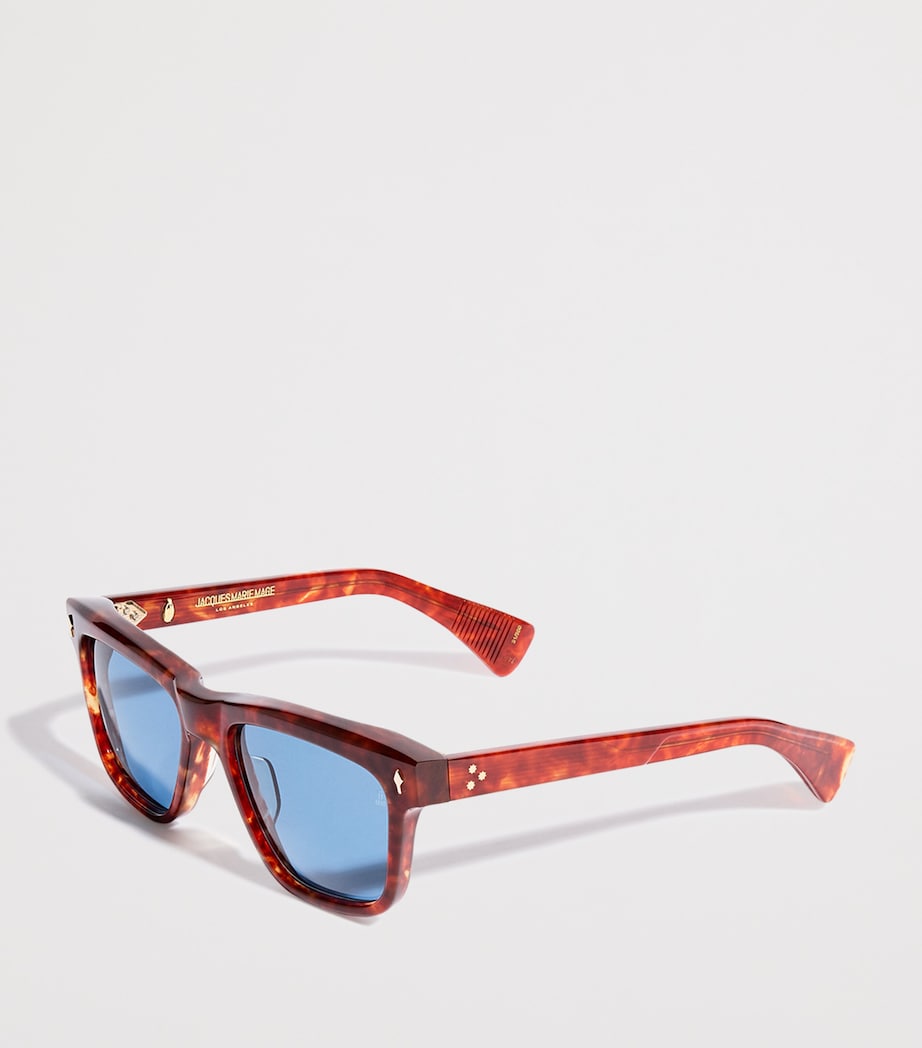 Jacques Marie Mage Acetate Lankaster Rectangle Sunglasses Breccia Image 2