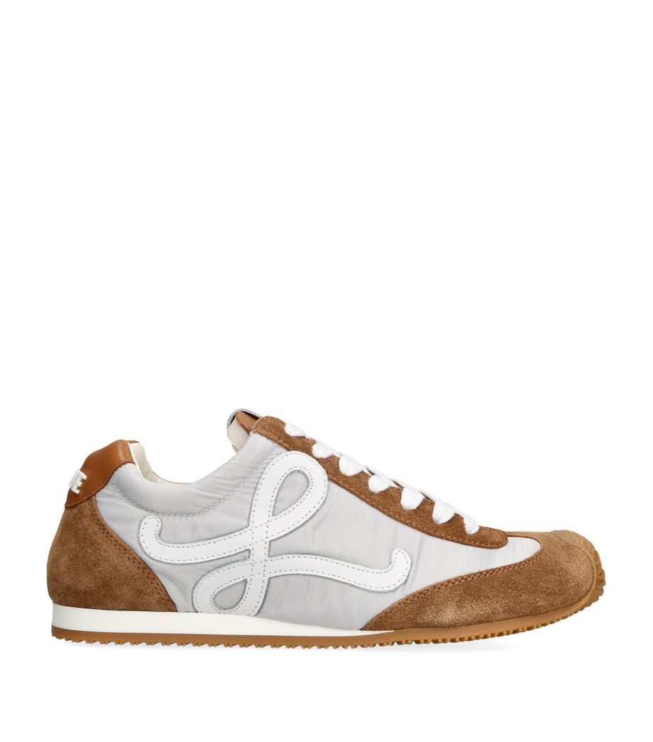 Leather Ballet Runner 2.0 Sneakers TAN COMB Image 1