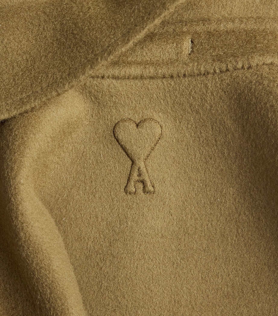 Wool-Cashmere Overshirt 298 - BRONZE Image 5