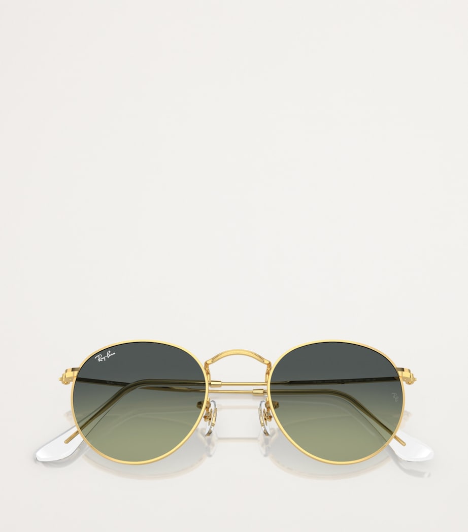 RB3447 Round Metal Sunglasses 001/BH Image 5