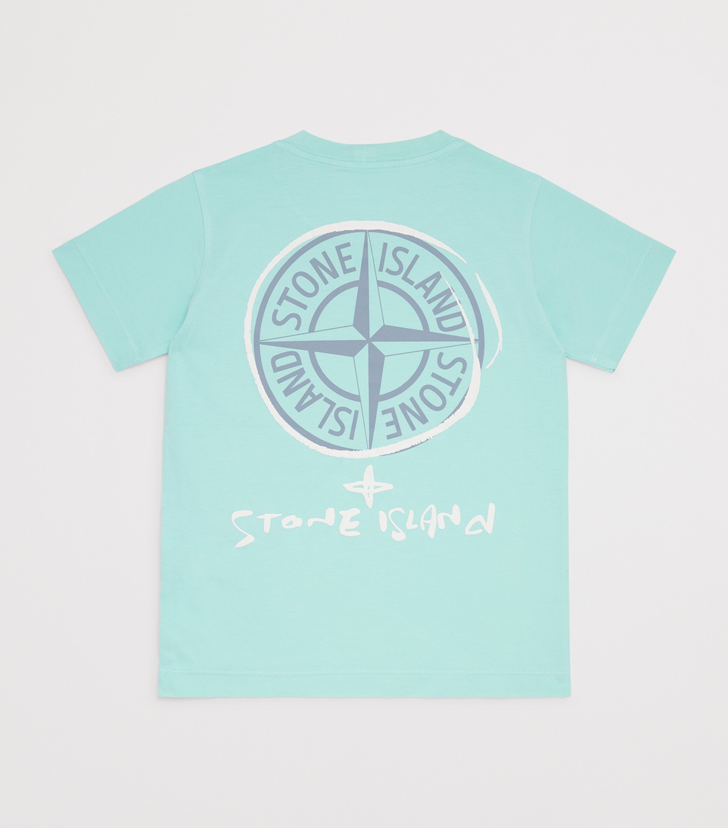 Stone Island Junior Cotton Logo T-Shirt (4-14 Years) Image 2