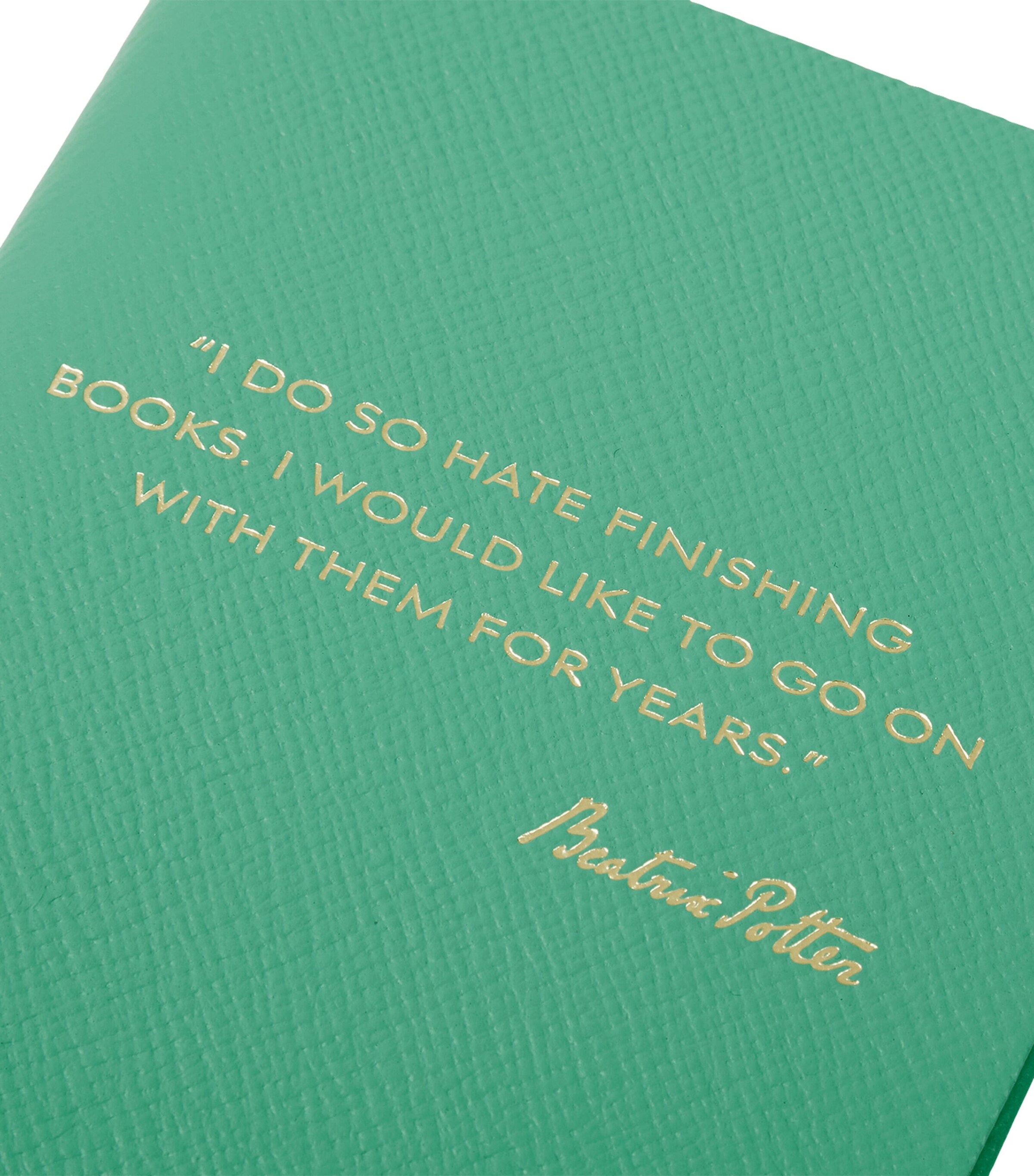 Smythson x Peter Rabbit Panama Leather Notebook Sherbet Image 6