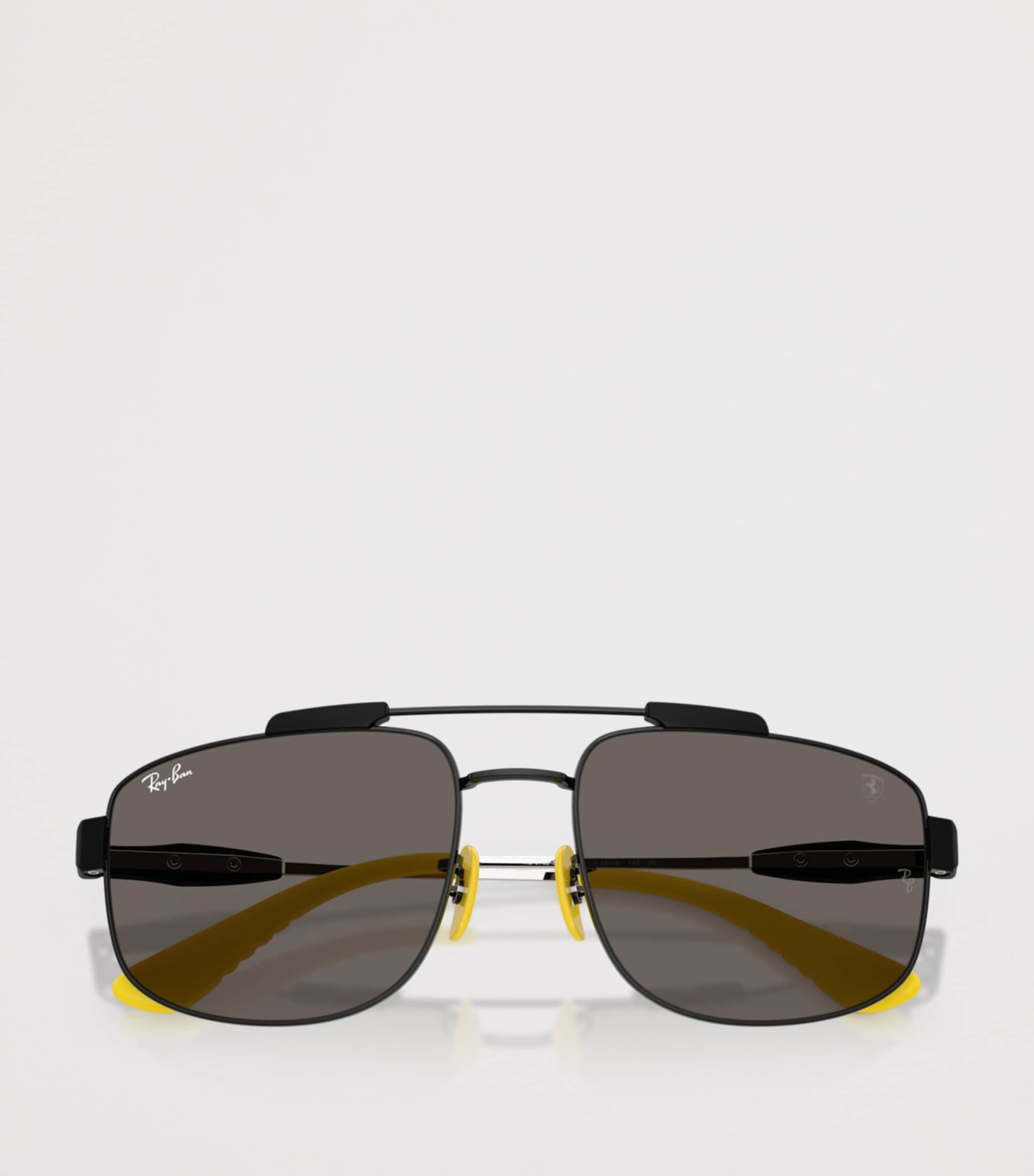 Ray-Ban Scuderia Ferrari Collection Square Sunglasses Black Image 5