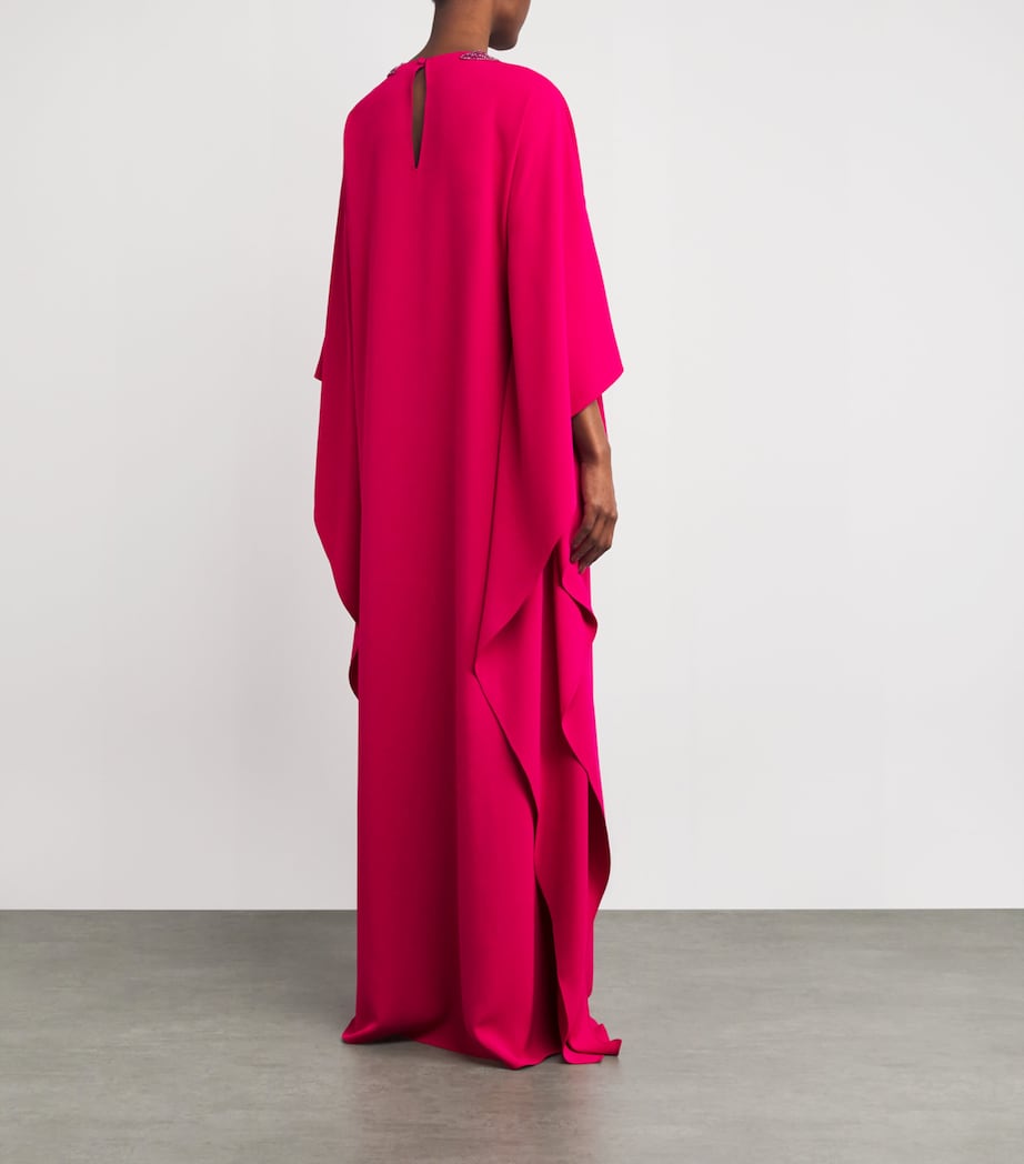 Cady Beaded Kaftan Maxi Dress 181945 BRIGHT ROSE Image 3