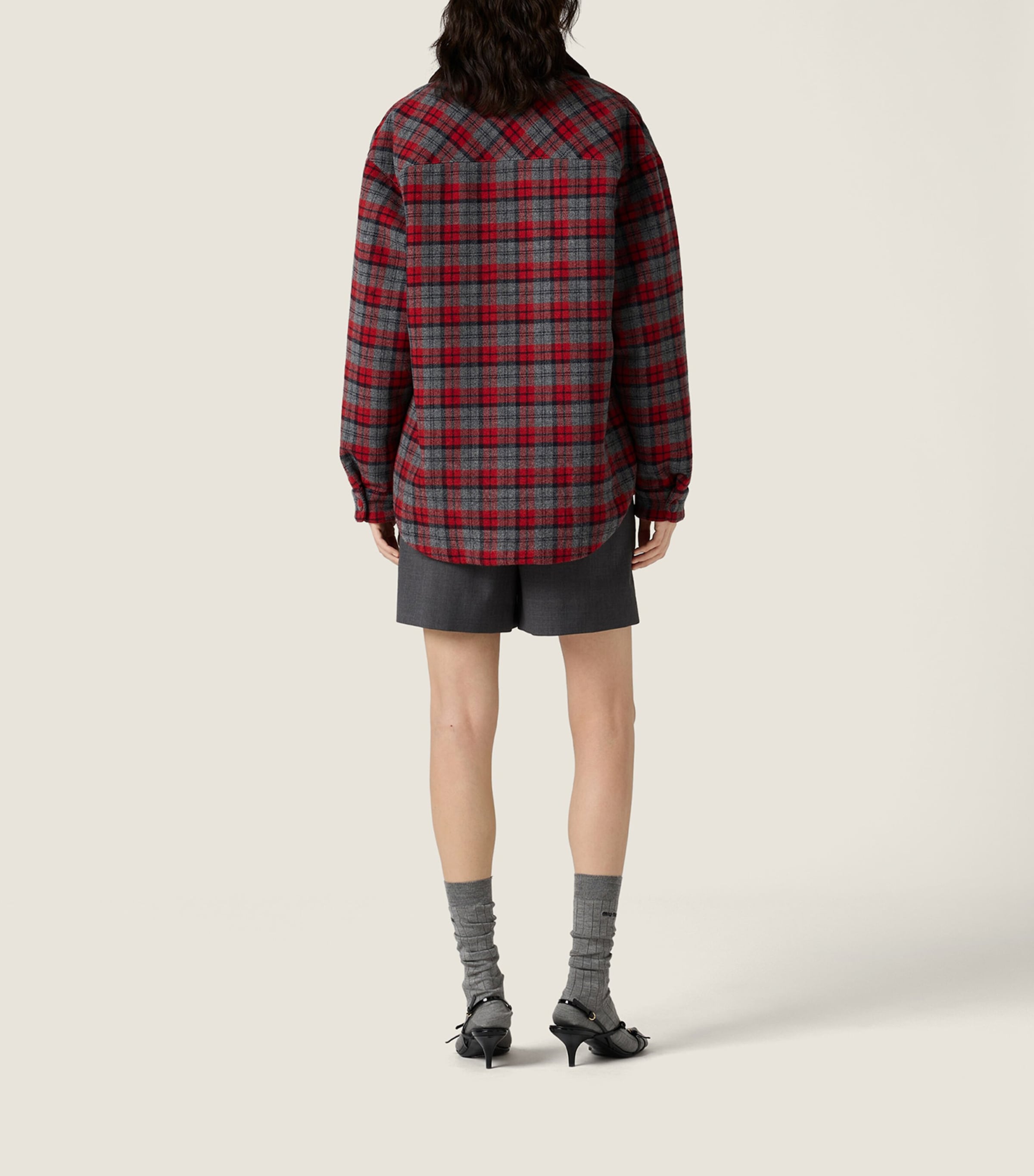 Padded Check Jacket F0I14 Image 3