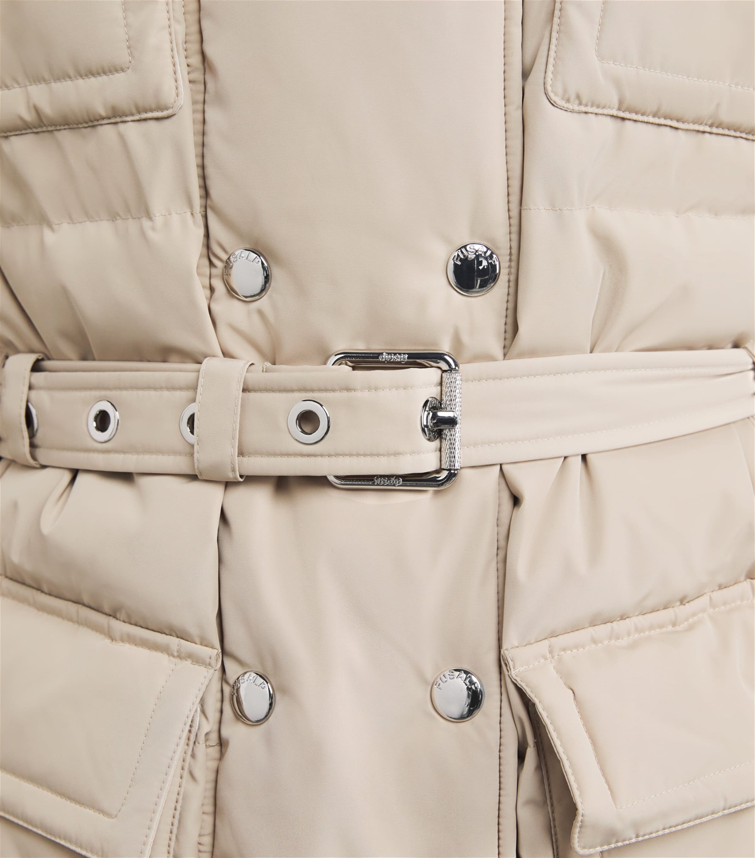 Water-Repellent Vlavi Down Coat 1020LATTE Image 7