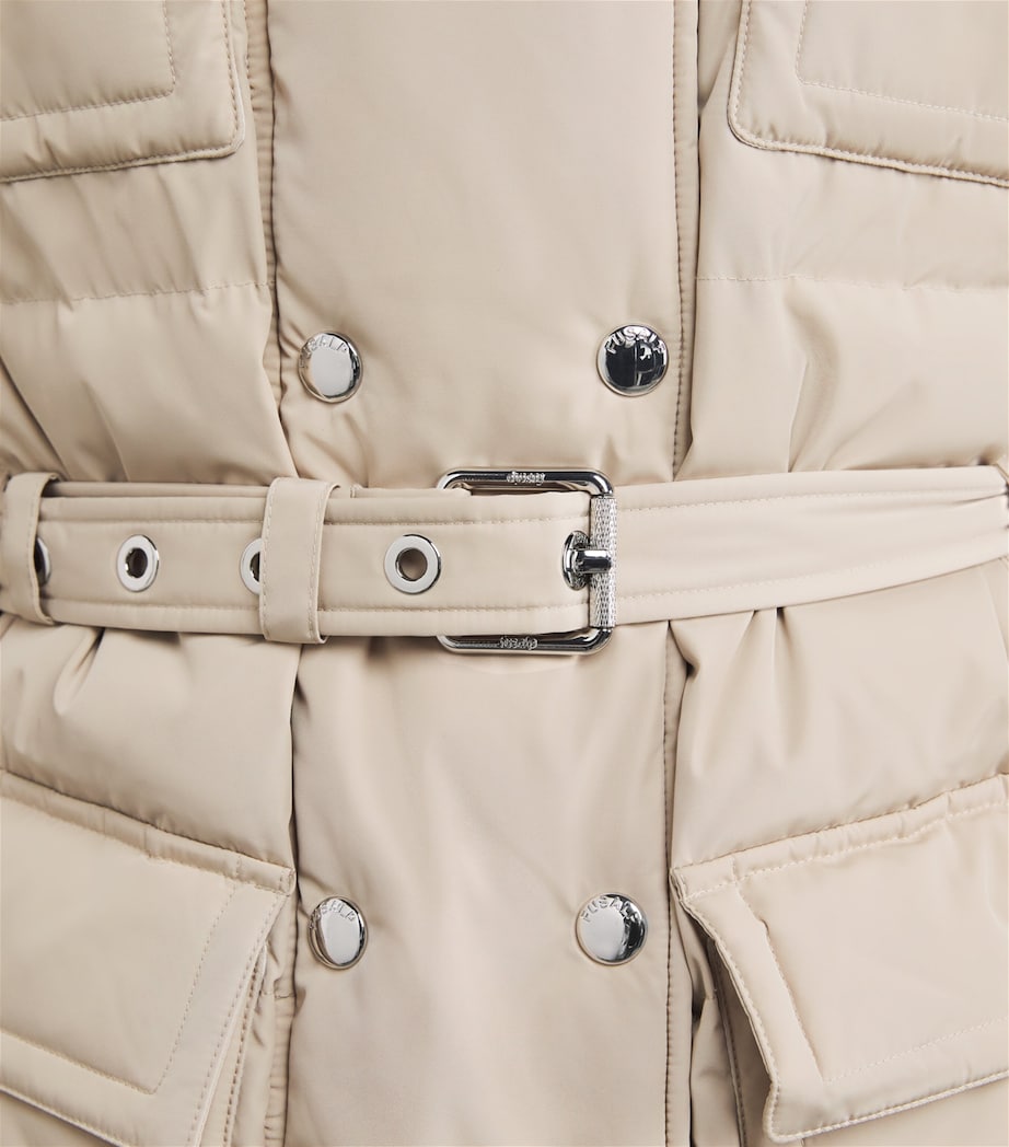 Water-Repellent Vlavi Down Coat 1020LATTE Image 7