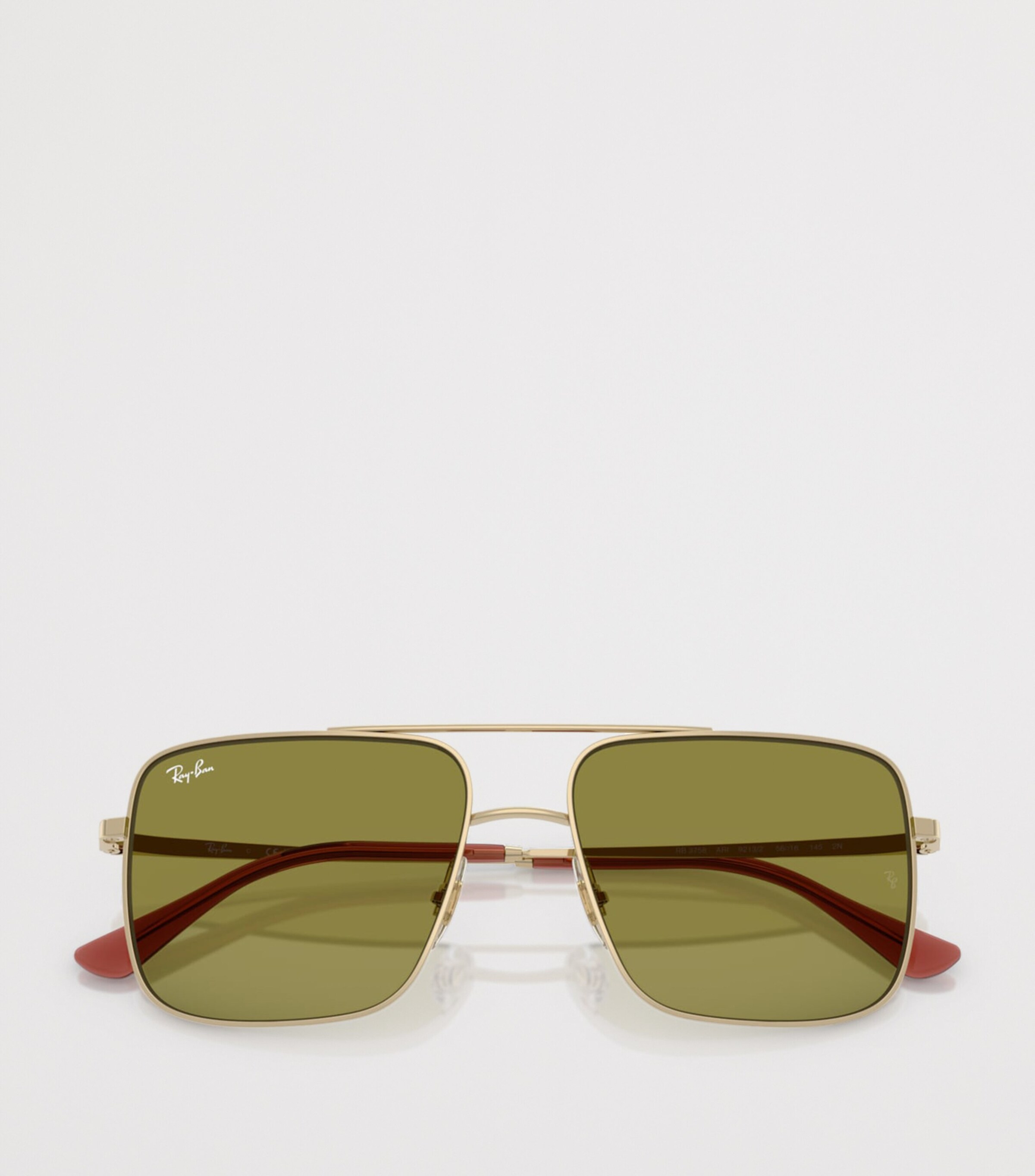 Ray-Ban RB3758 Ari Bio-Based Square Sunglasses Gold Image 5