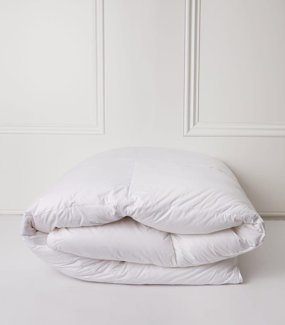 Double Chalet 100% Siberian Goose Down Duvet (13.5 Tog) WHITE Image 3