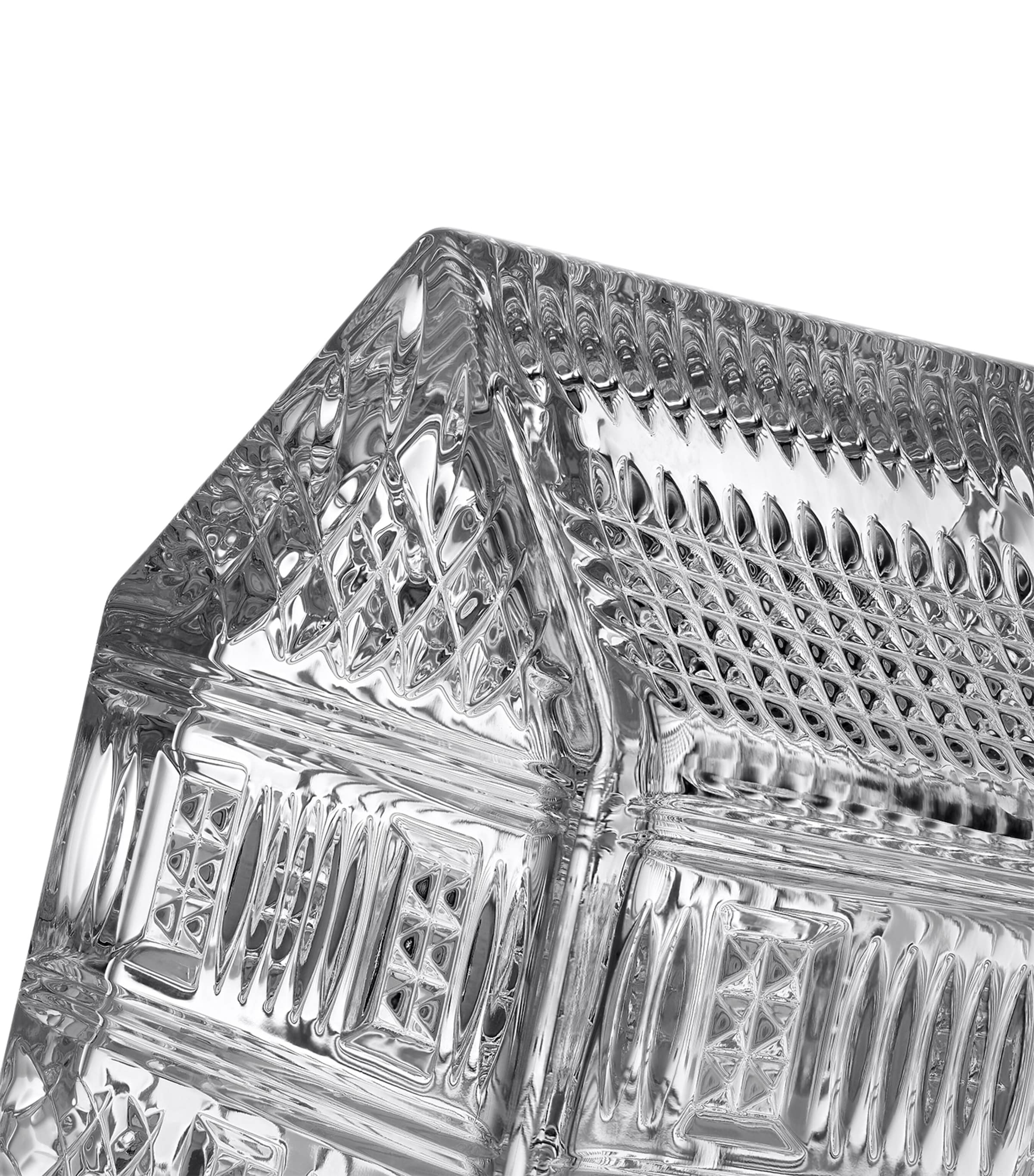 Waterford Mini Crystal Gingerbread House Clear Image 2