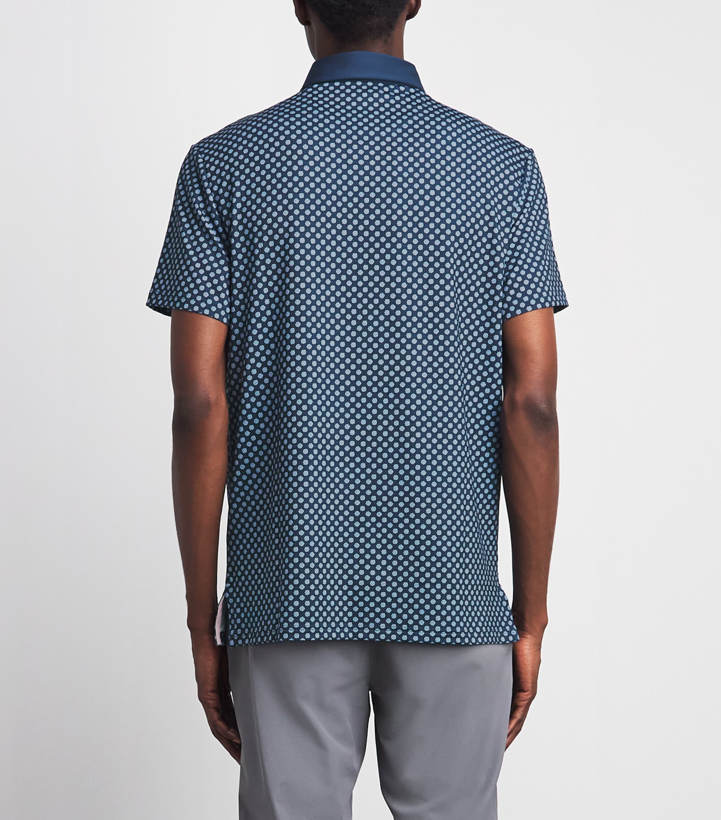 RLX Ralph Lauren Mens Tailored Fit Performance Polo Shirt Ref Nvy Highland Image 5