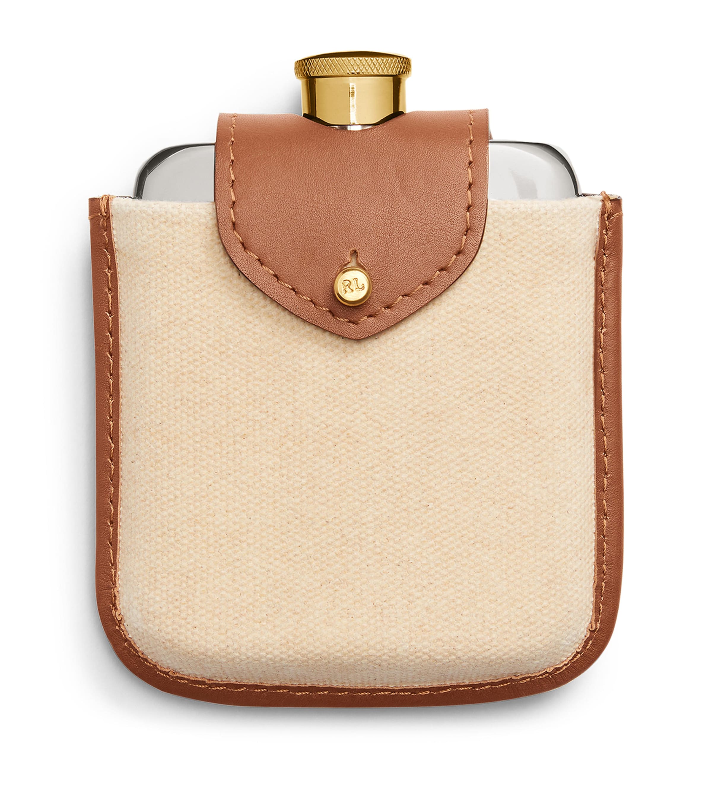 Ralph Lauren Garrett Flask In Brown